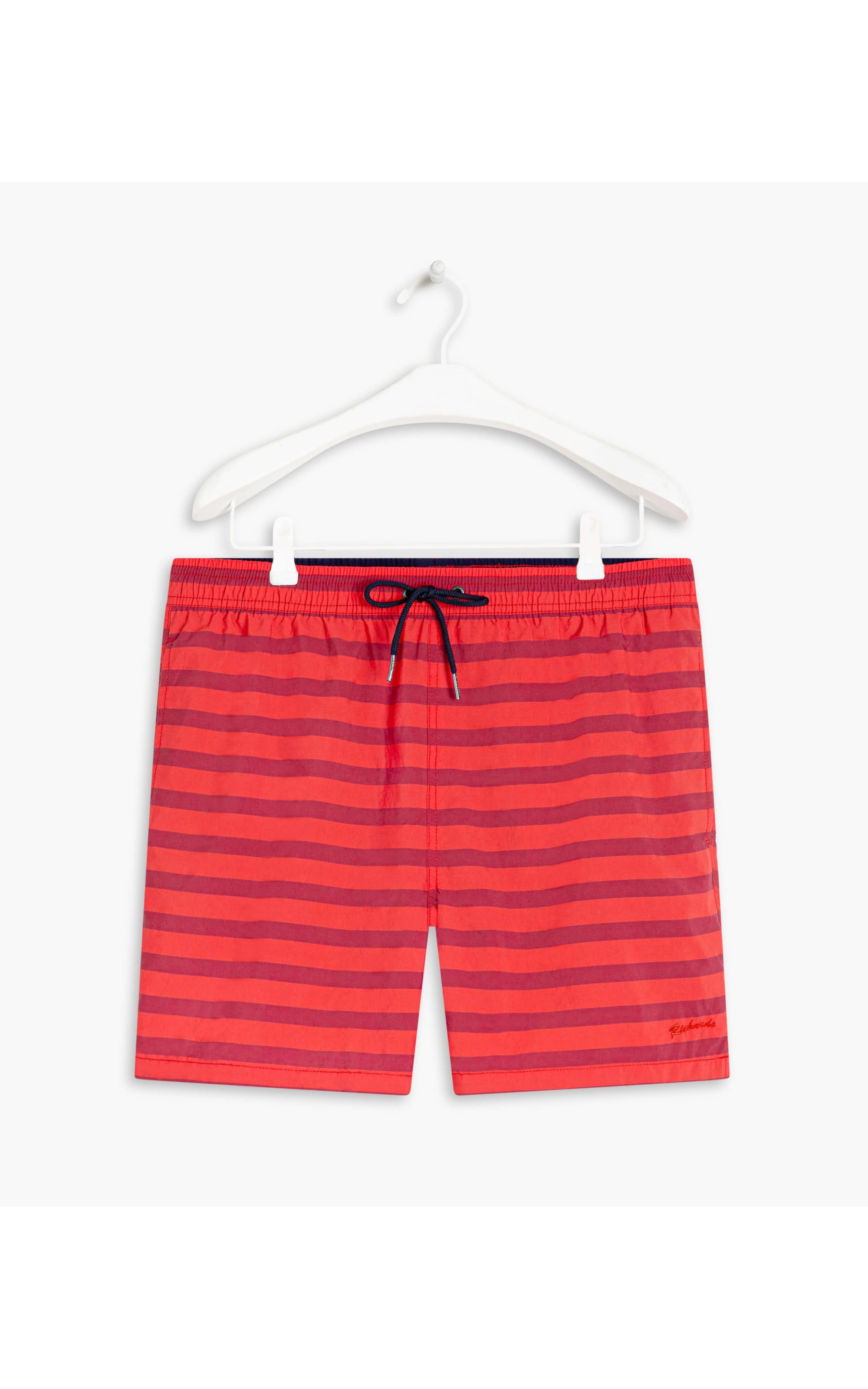 Beach Short Fresh Stripes Regular Coral