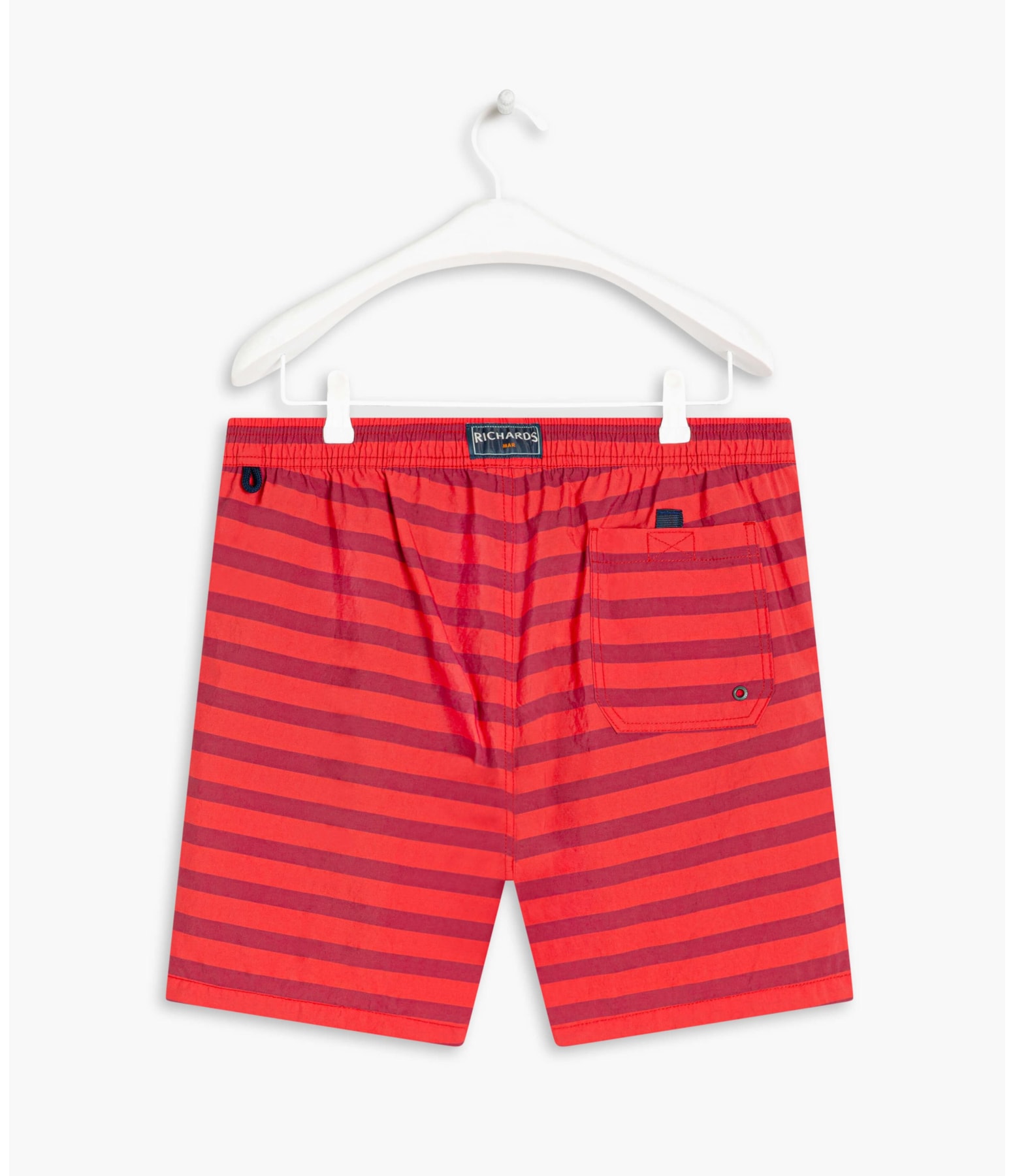 Beach Short Fresh Stripes Regular Coral