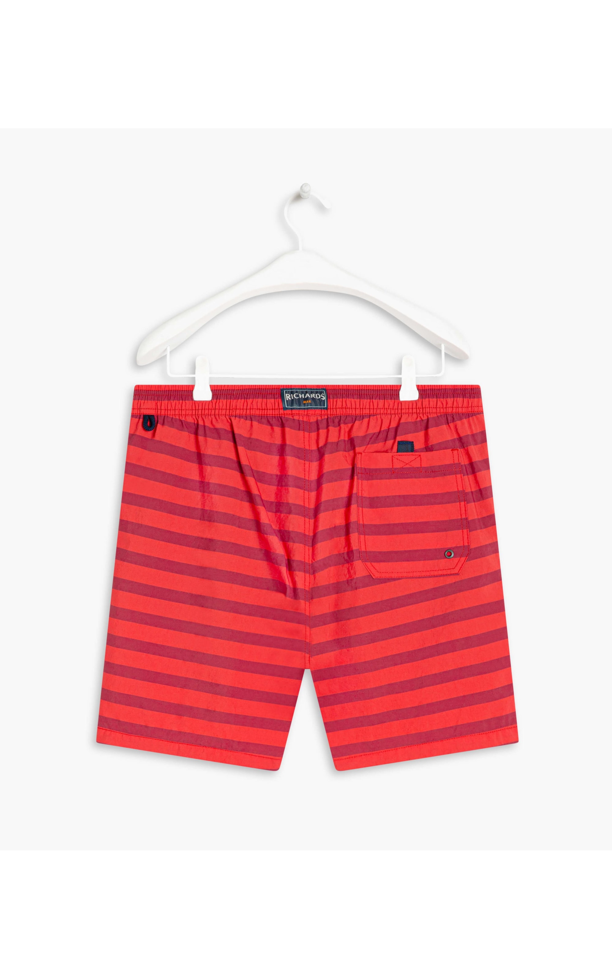 Beach Short Fresh Stripes Regular Coral