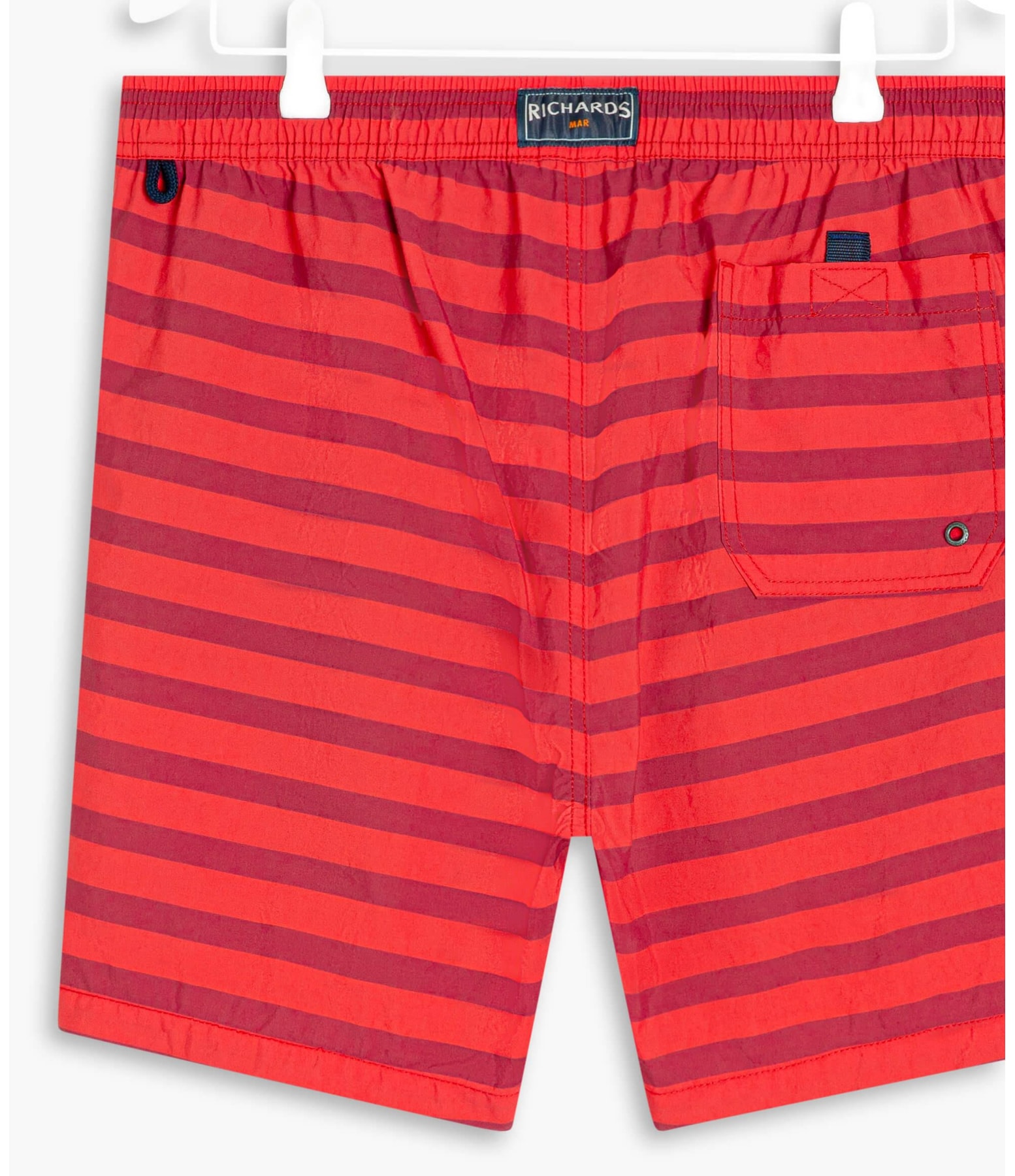 Beach Short Fresh Stripes Regular Coral