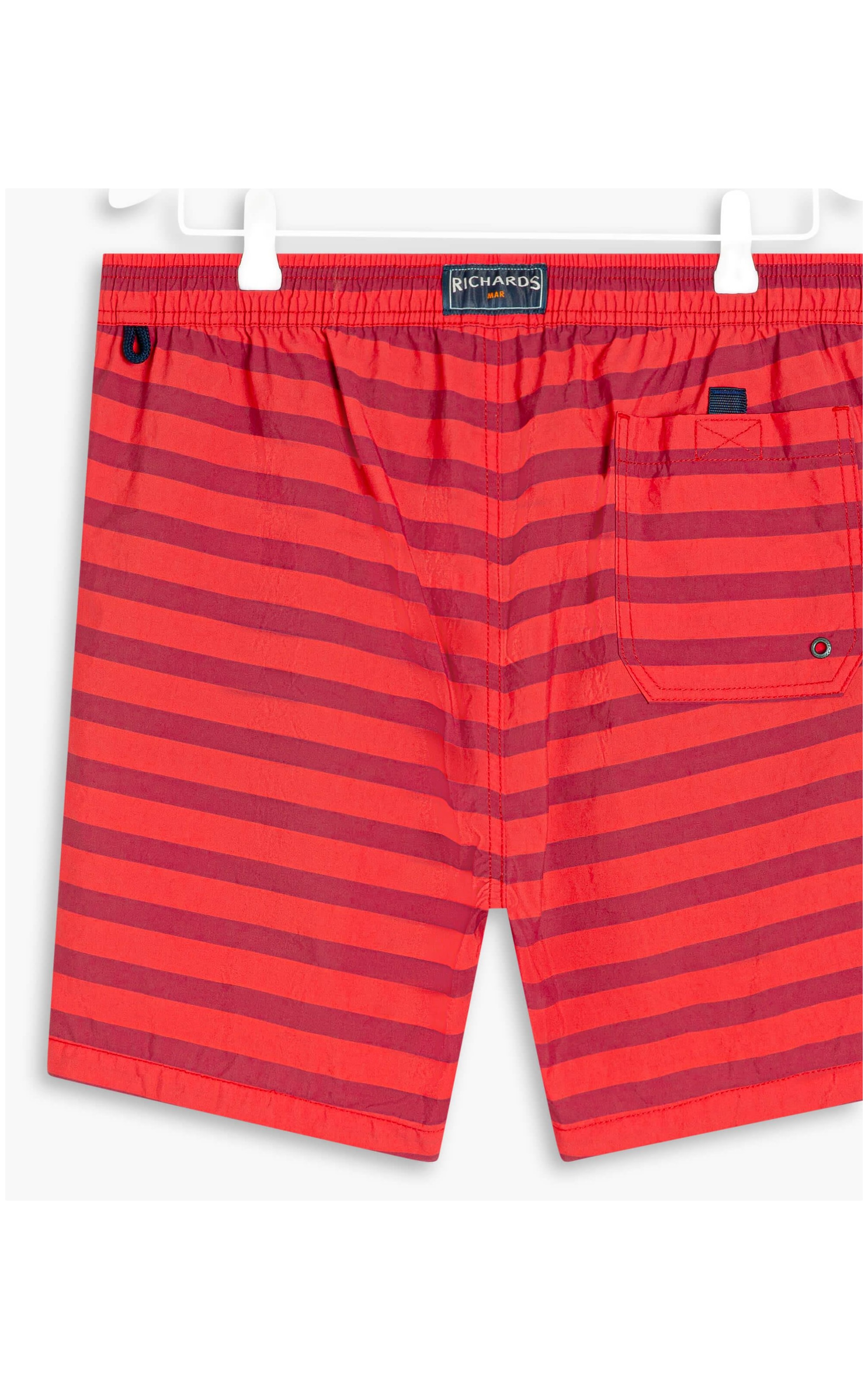 Beach Short Fresh Stripes Regular Coral