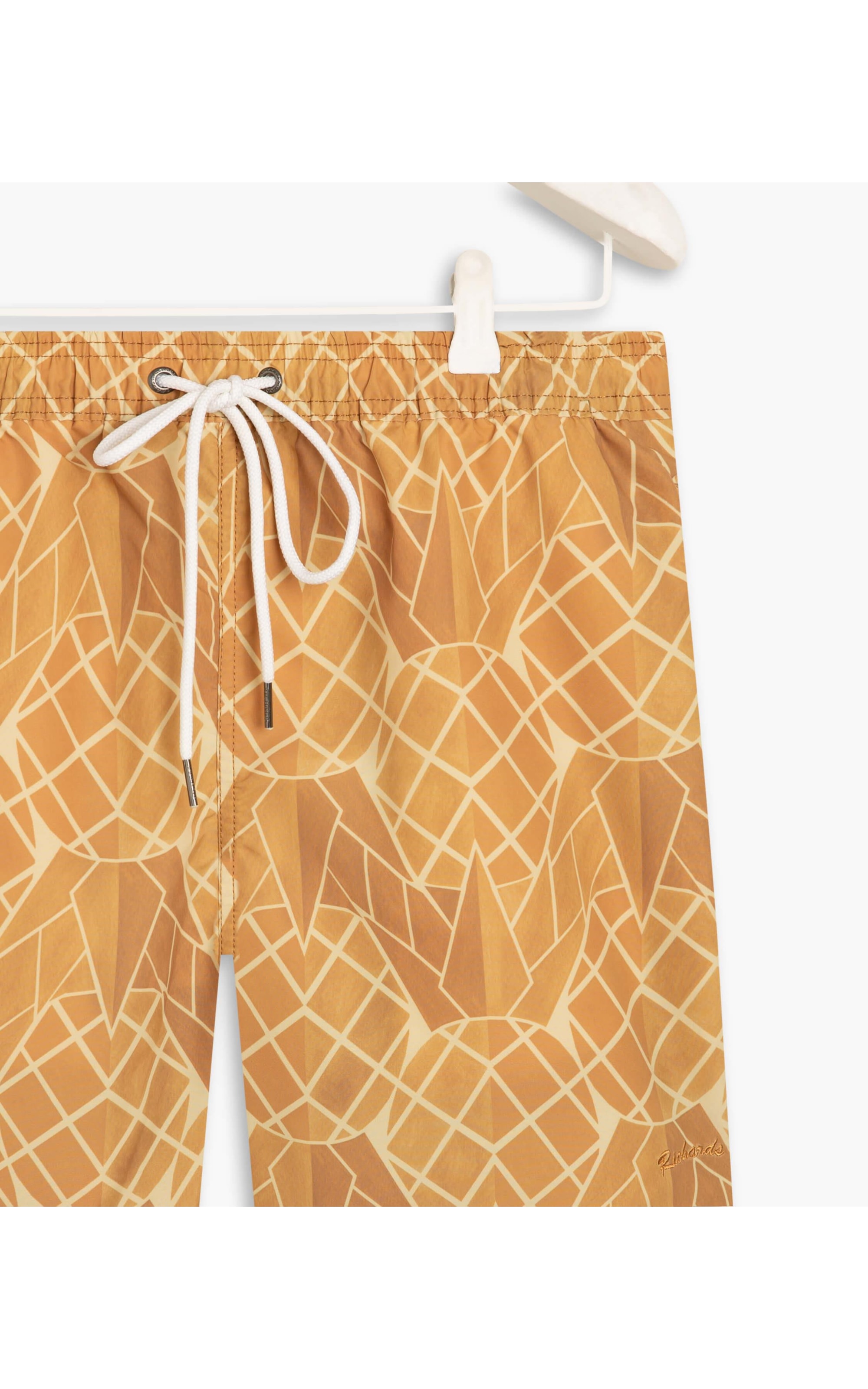 Beach Short Geo Pine Amarelo