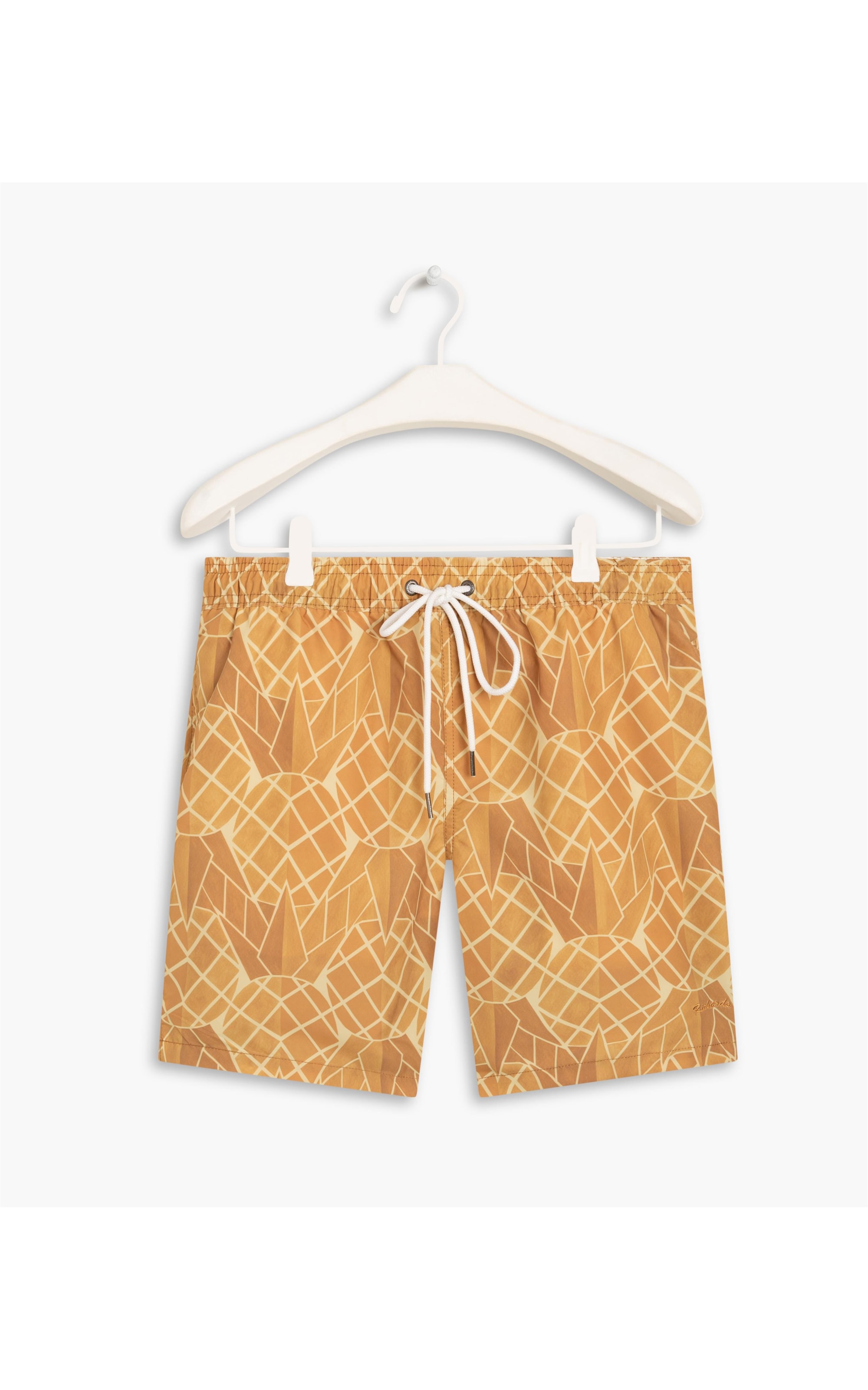 Beach Short Geo Pine Amarelo