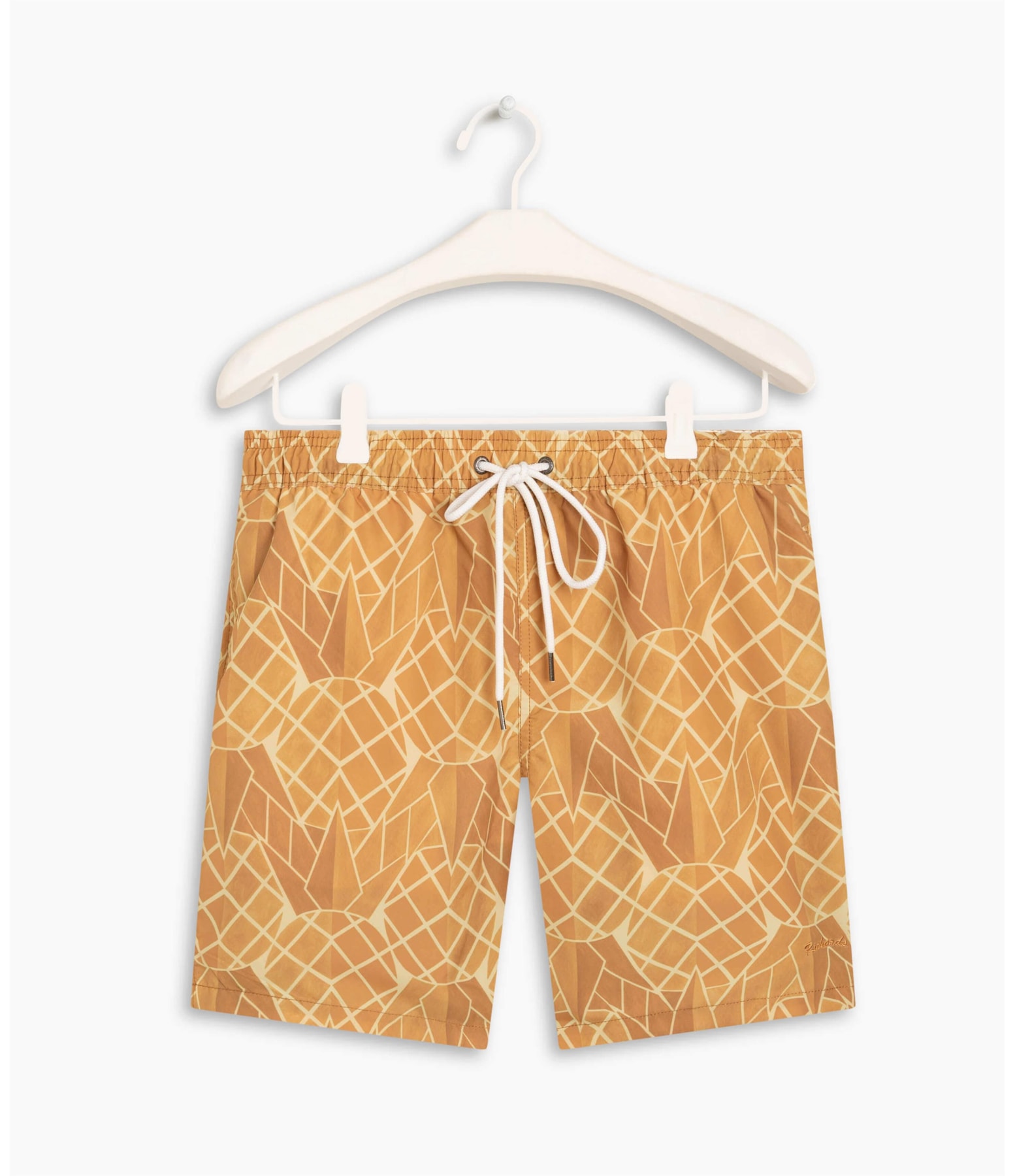 Beach Short Geo Pine Amarelo