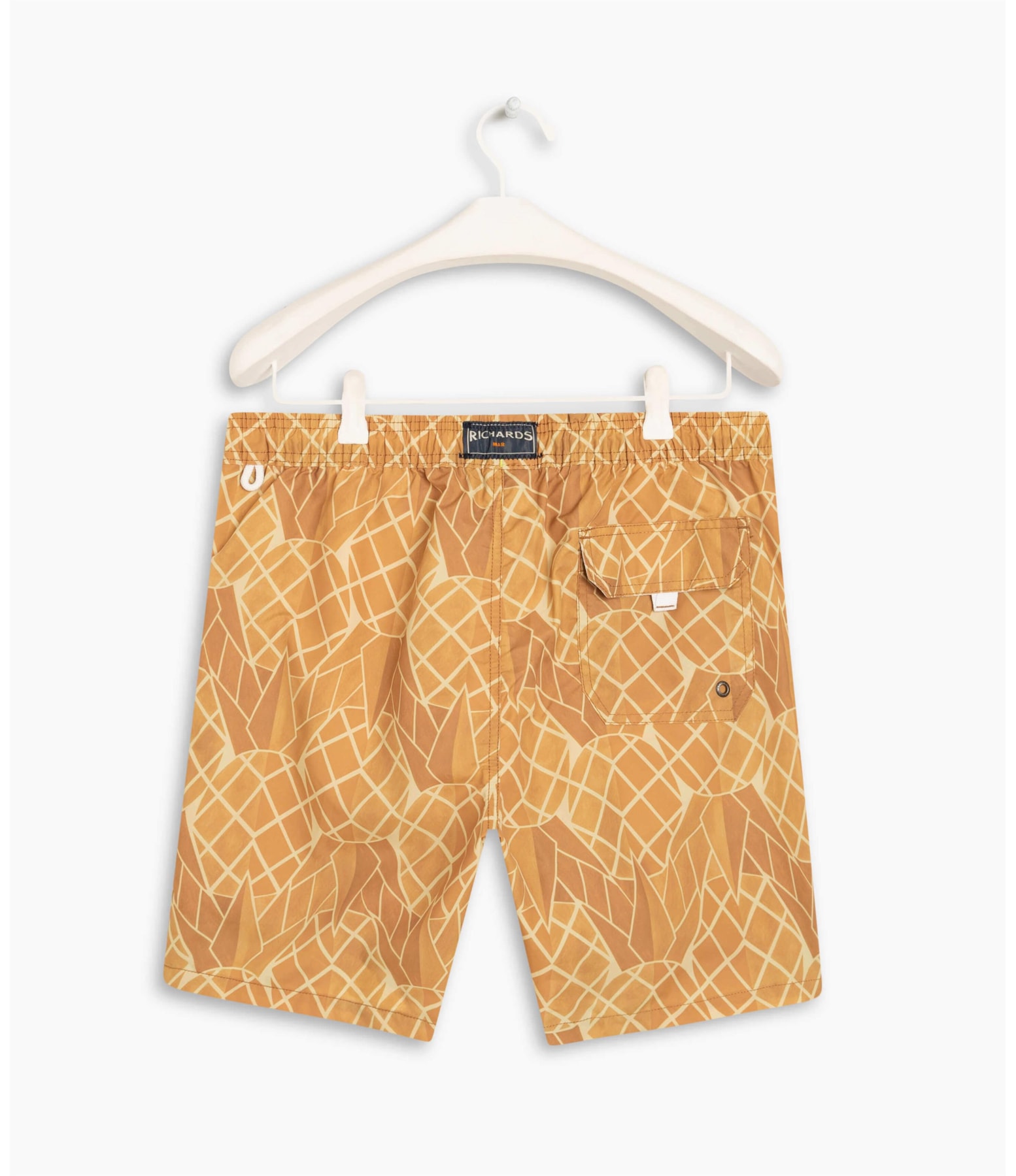 Beach Short Geo Pine Amarelo