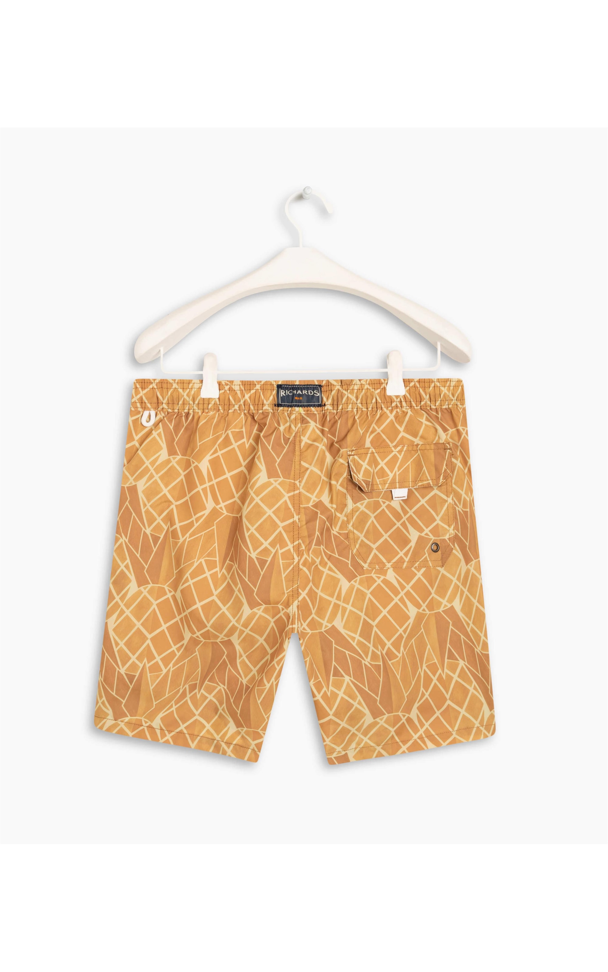 Beach Short Geo Pine Amarelo