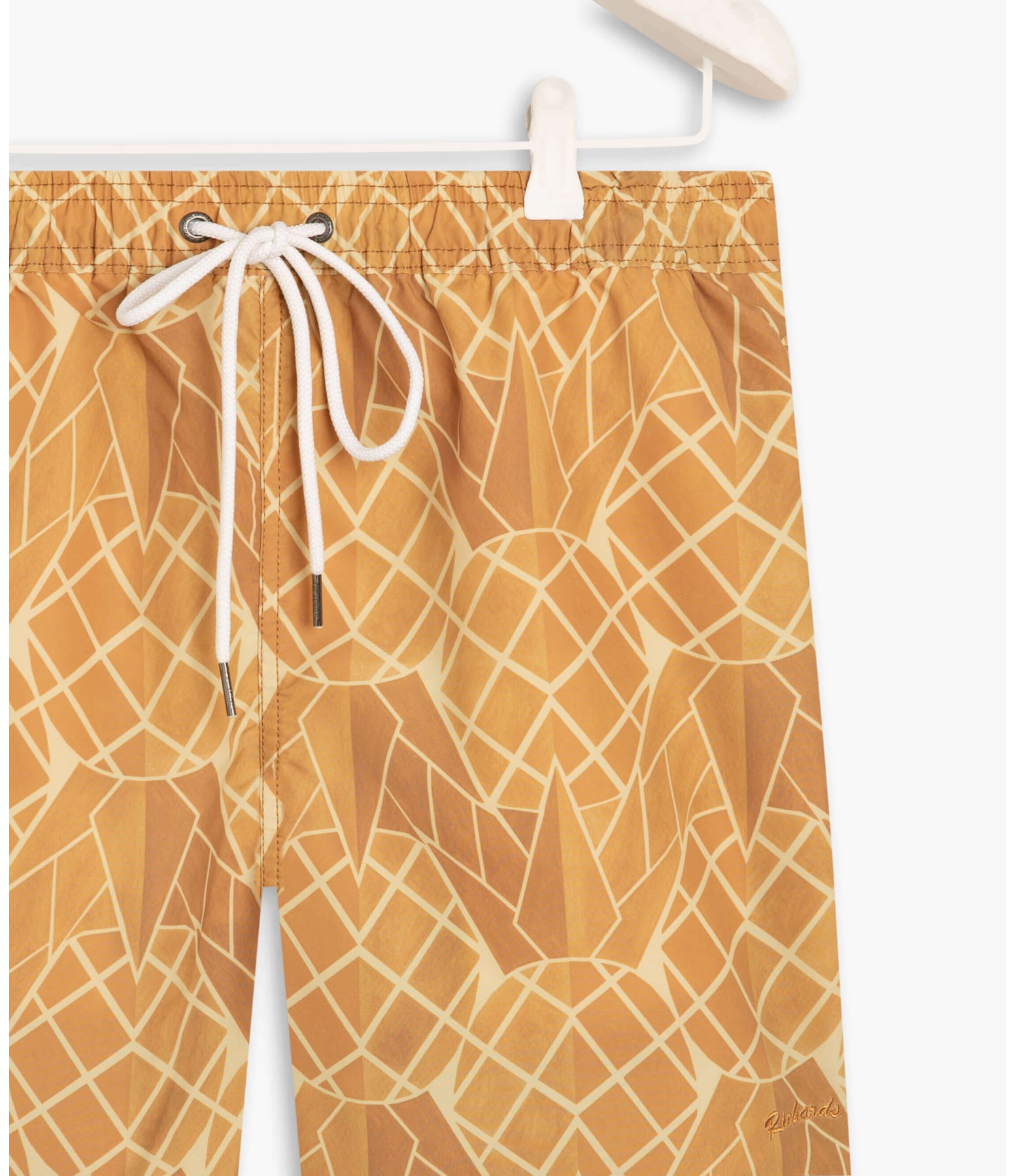 Beach Short Geo Pine Amarelo