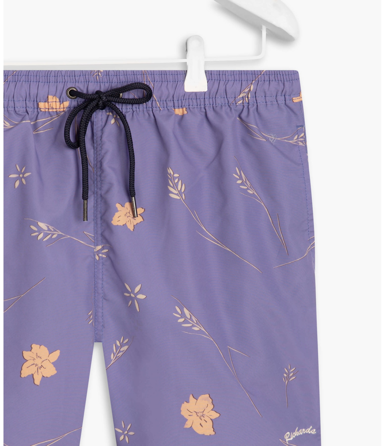 Beach Short Hibisco Azul Pervante