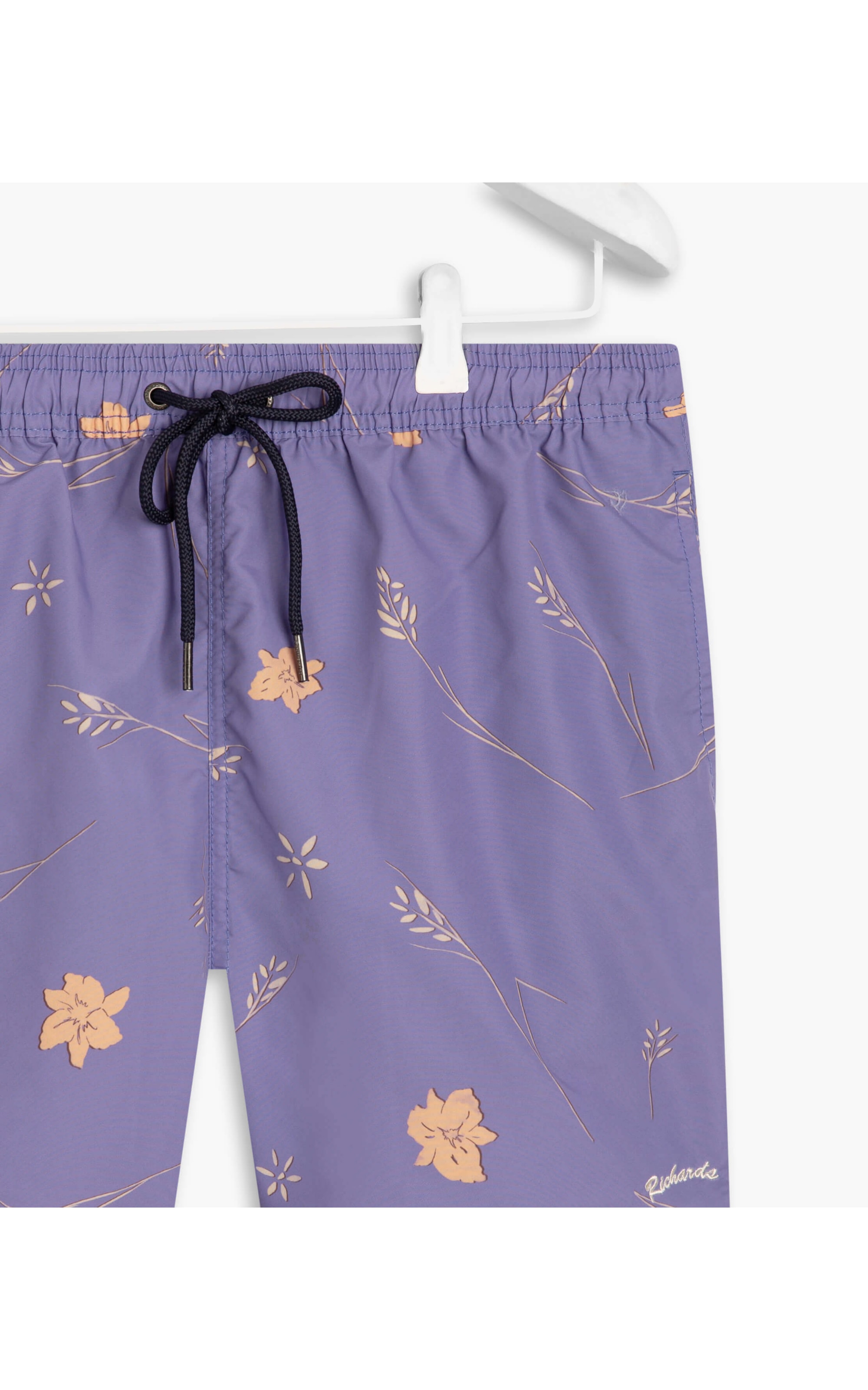 Beach Short Hibisco Azul Pervante