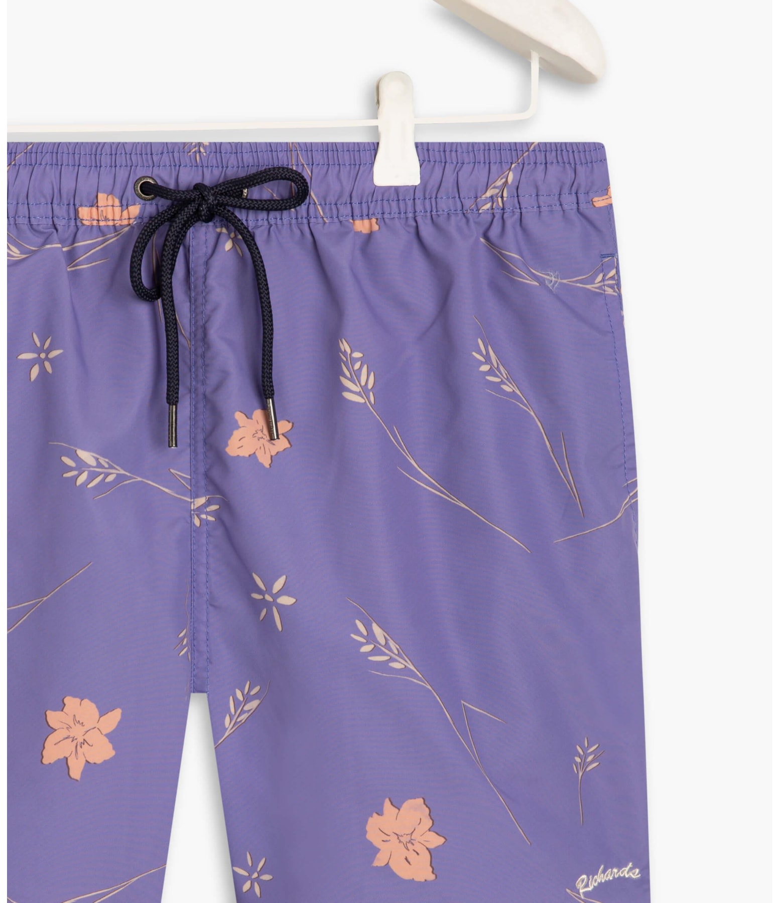 Beach Short Hibisco Azul Pervante