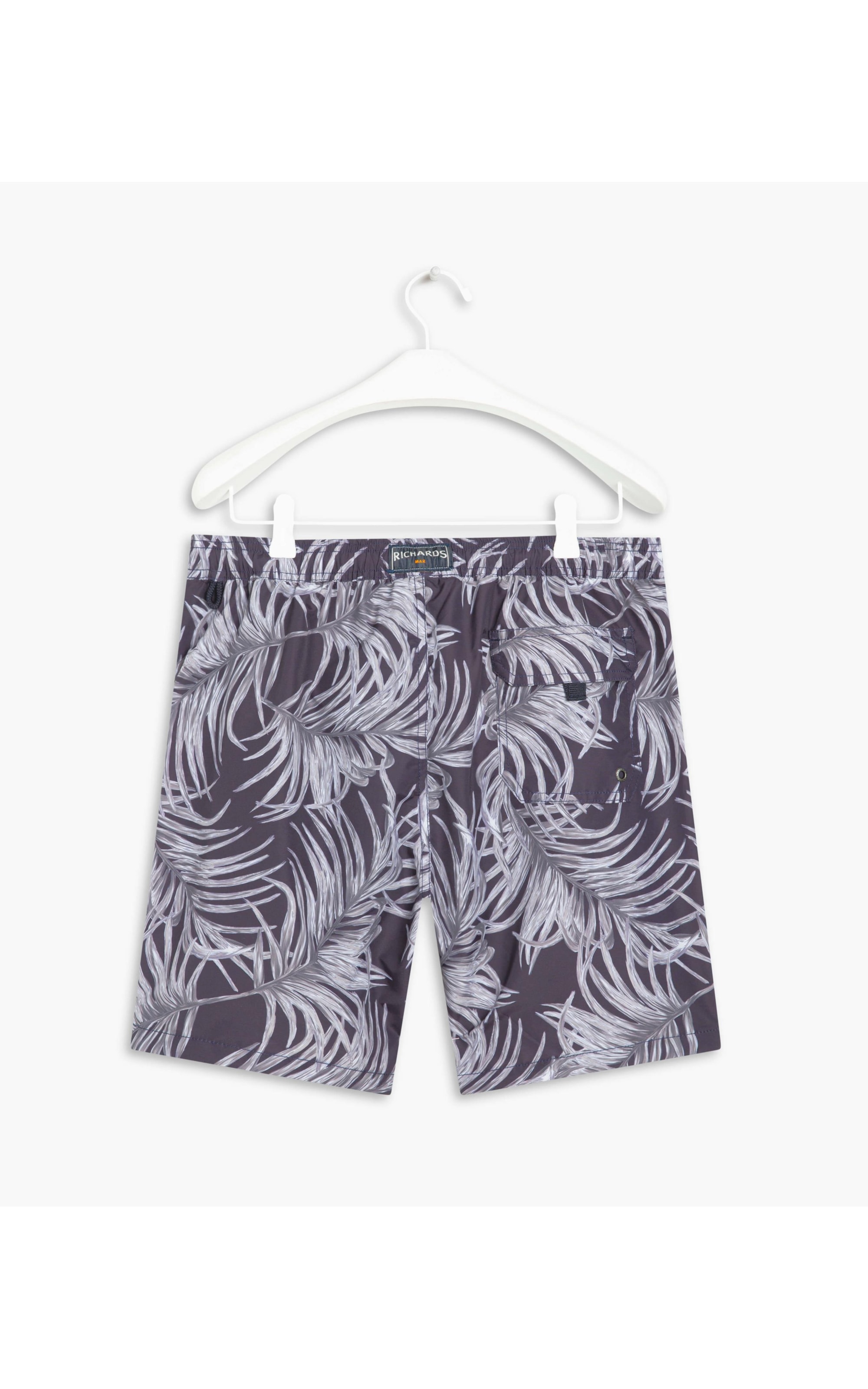 Beach Short Kodan Silver Gray