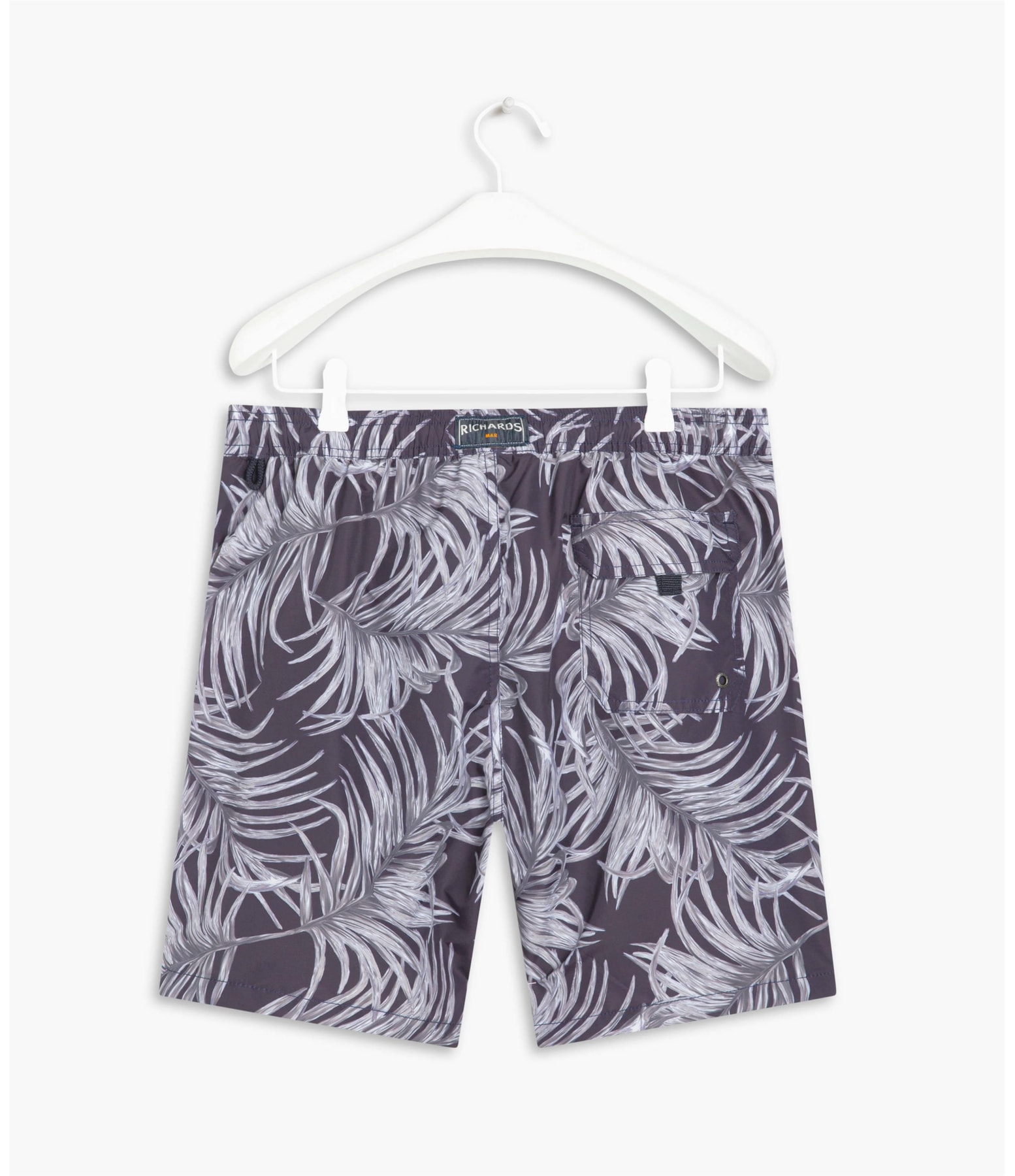 Beach Short Kodan Silver Gray