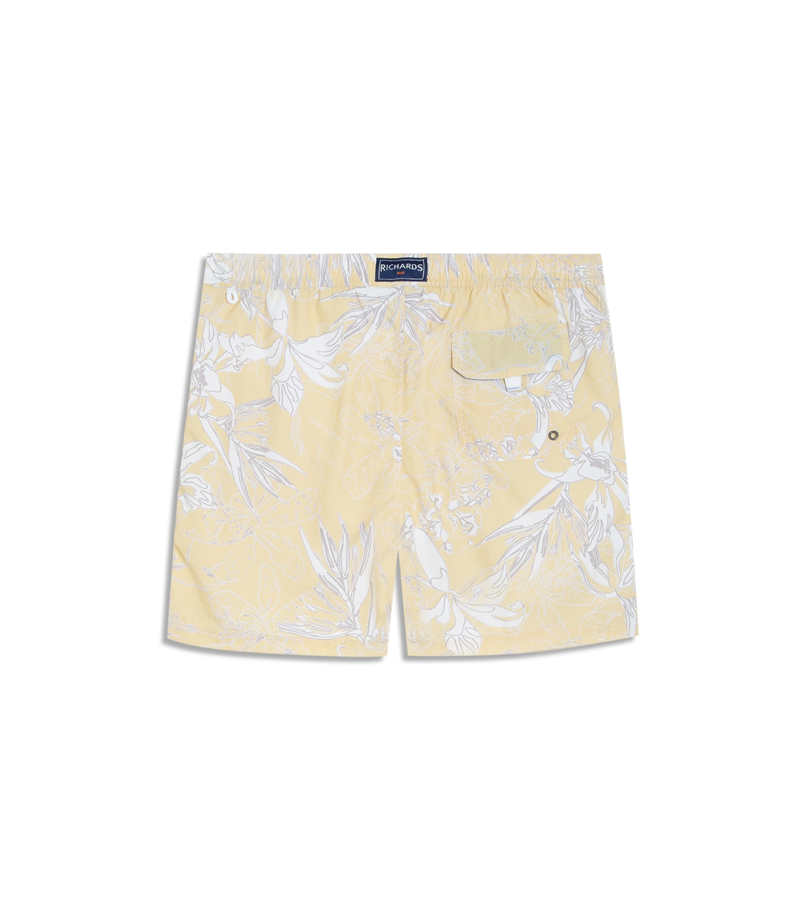 Beach Short Lirio Regular Amarelo