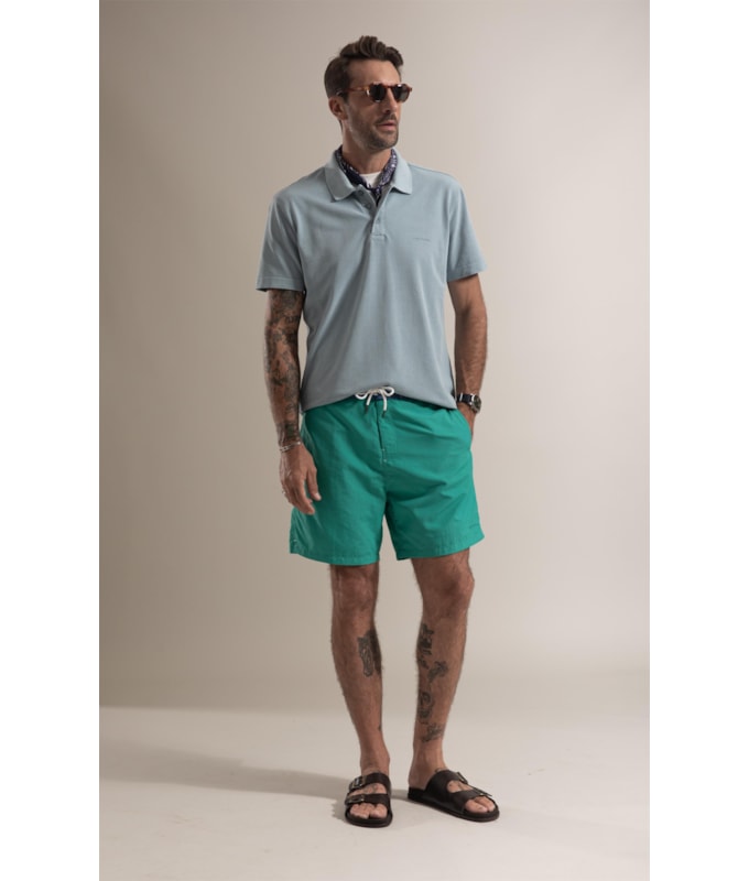 Beach Short Listra Verde
