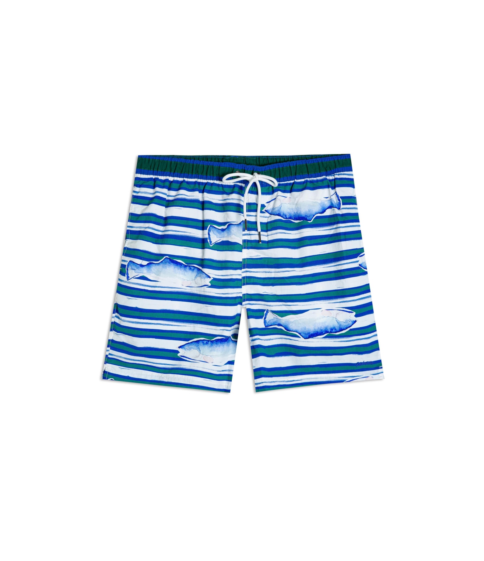 Beach Short Listra Verde