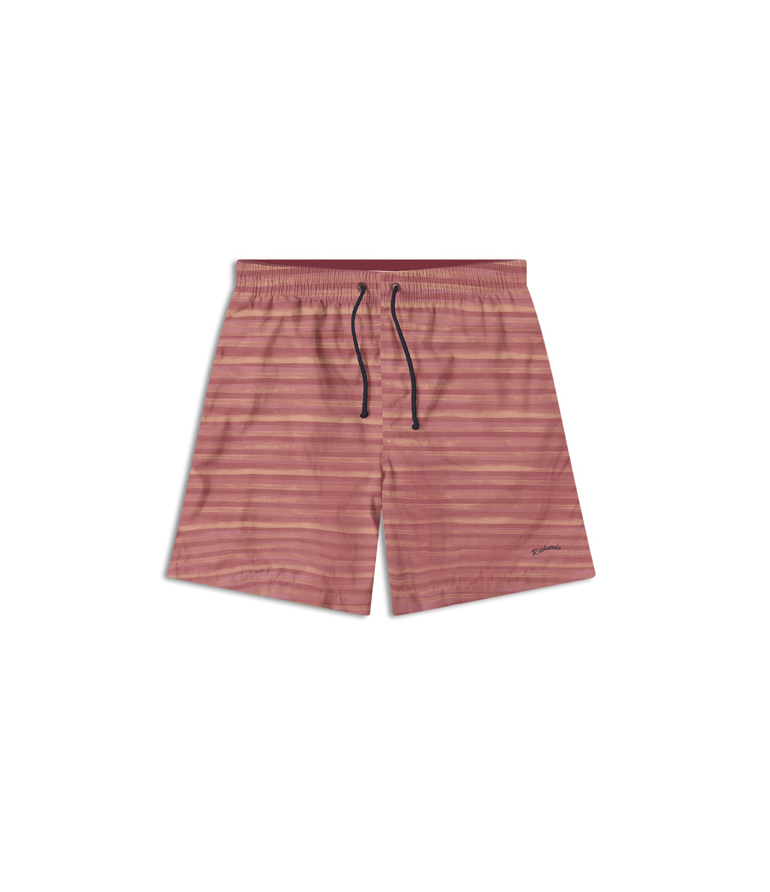 Beach Short Listrado Aquarela Biarritz Laranja