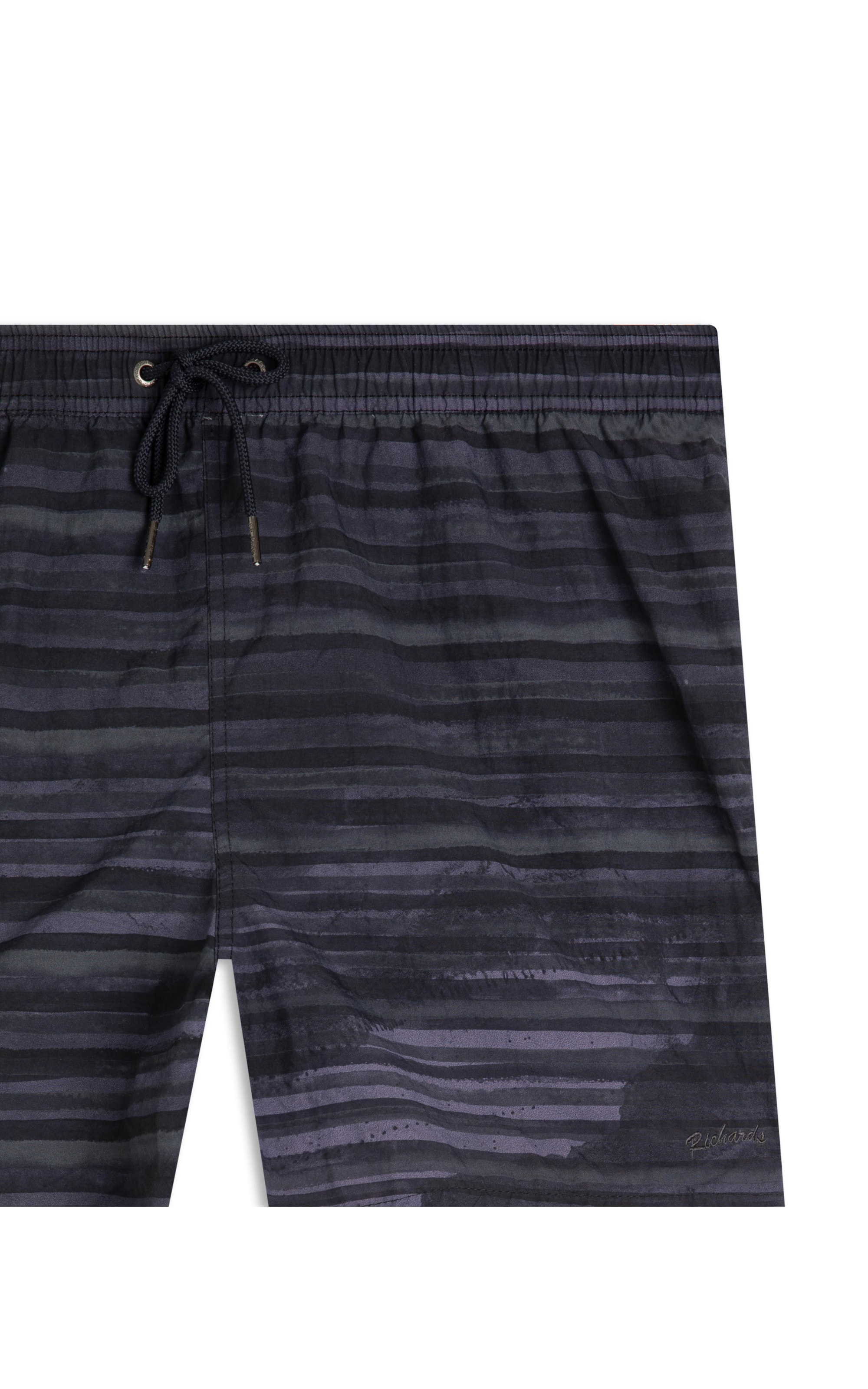 Beach Short Listrado Aquarela Biarritz Midnight Blue
