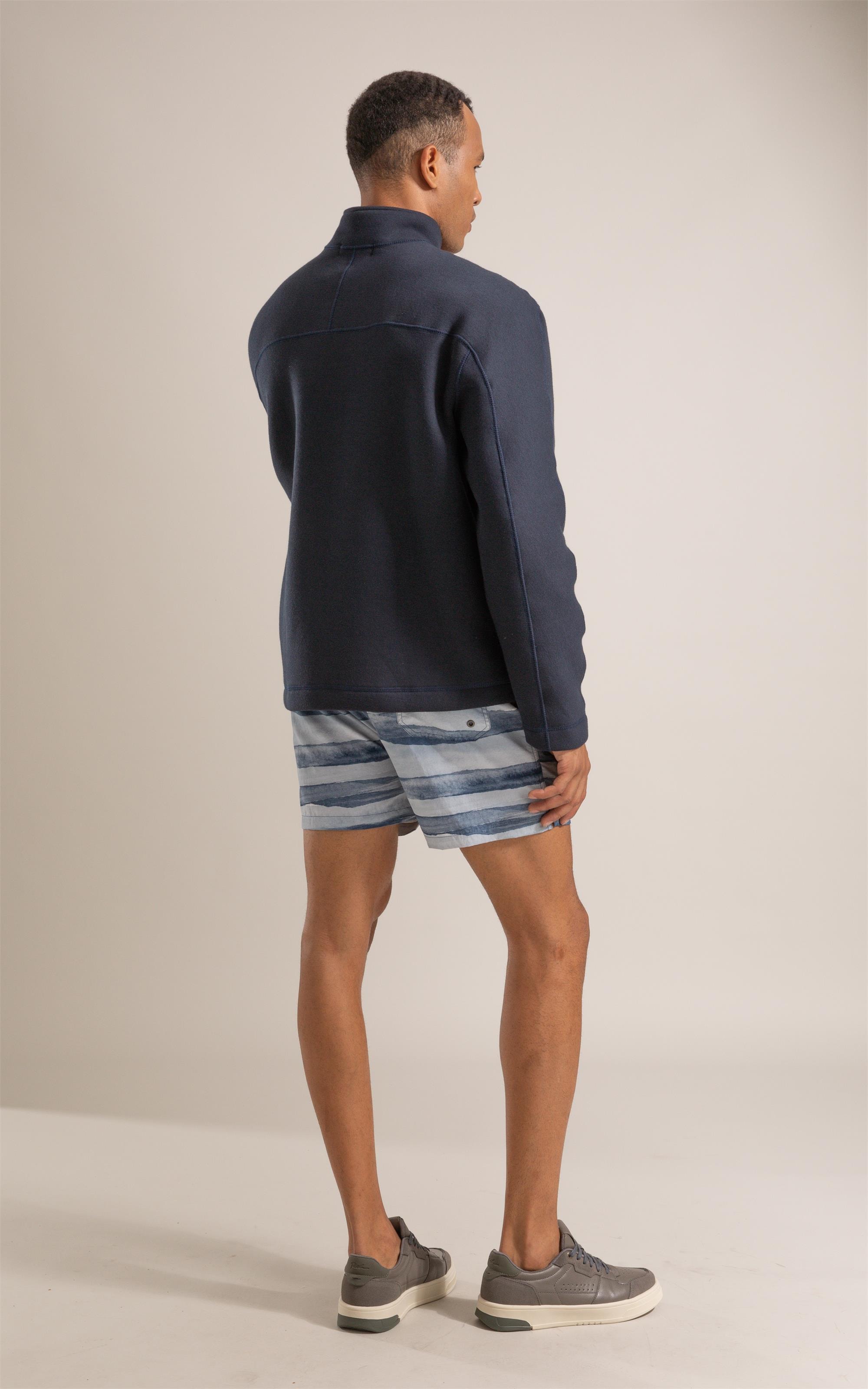 Beach Short Listrado Lever Biarritz Dark Navy
