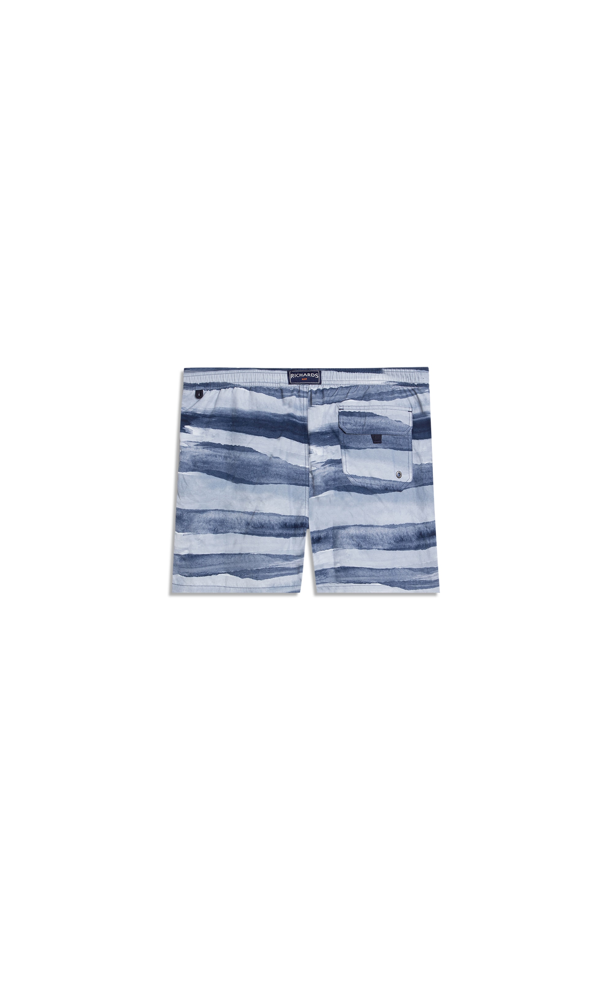 Beach Short Listrado Lever Biarritz Dark Navy