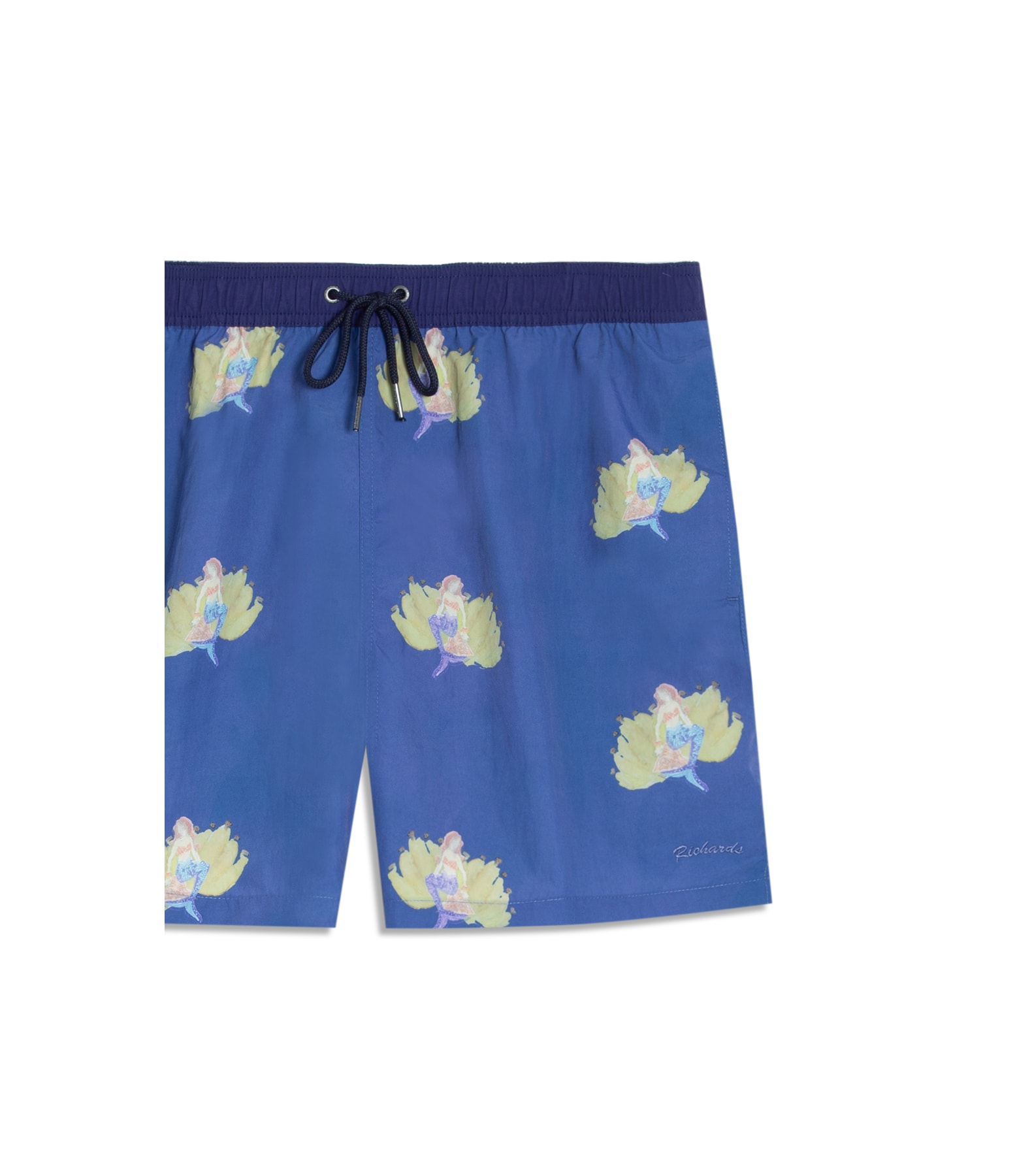 Beach Short Mermaid Banana Regular Azul Bic
