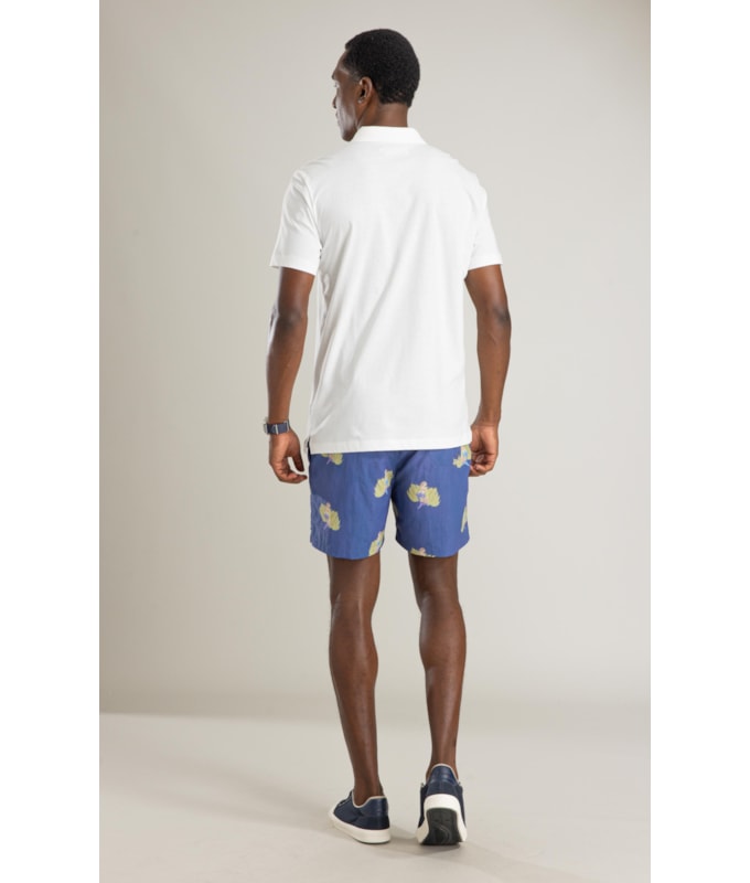 Beach Short Mermaid Banana Regular Azul Bic