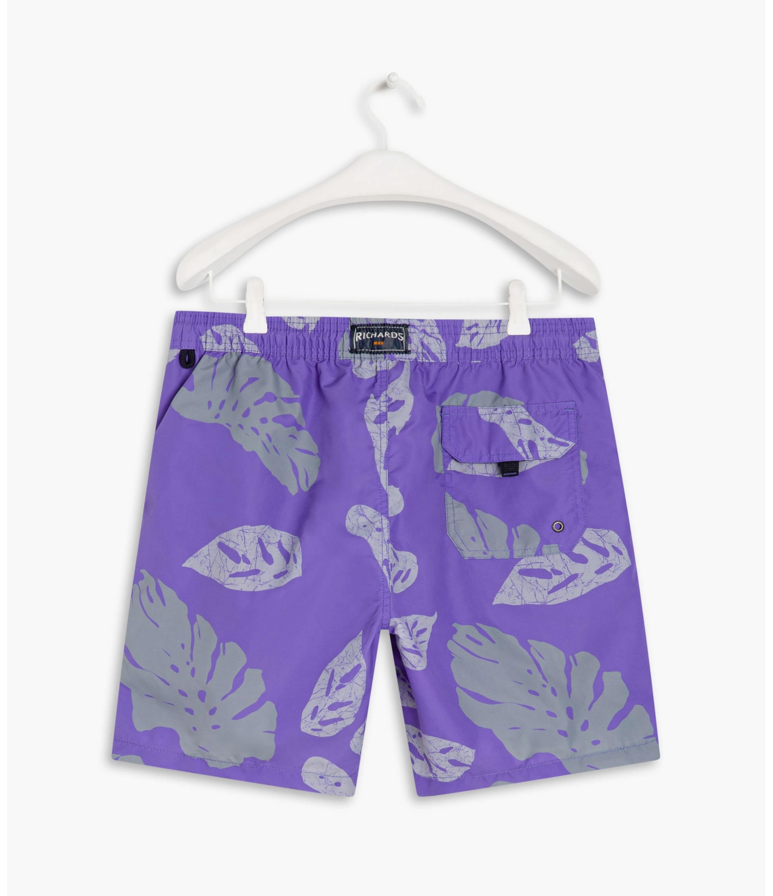 Beach Short Monstera Batik Hortencia