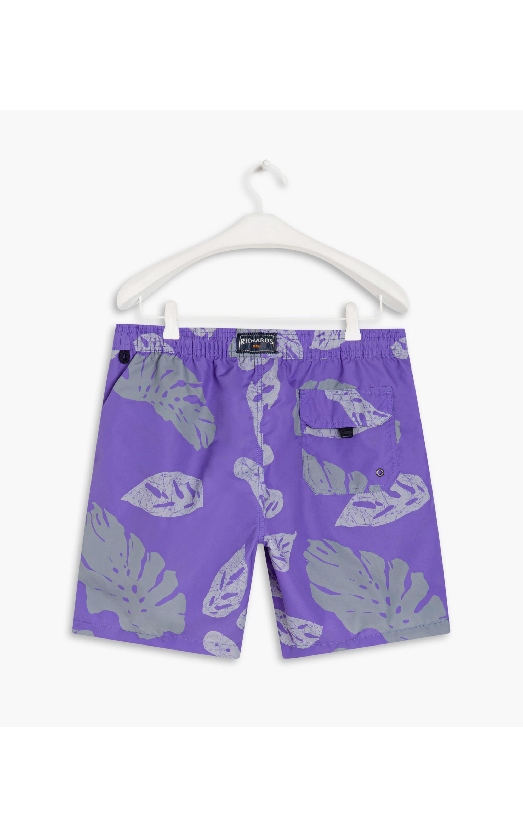 Beach Short Monstera Batik Hortencia
