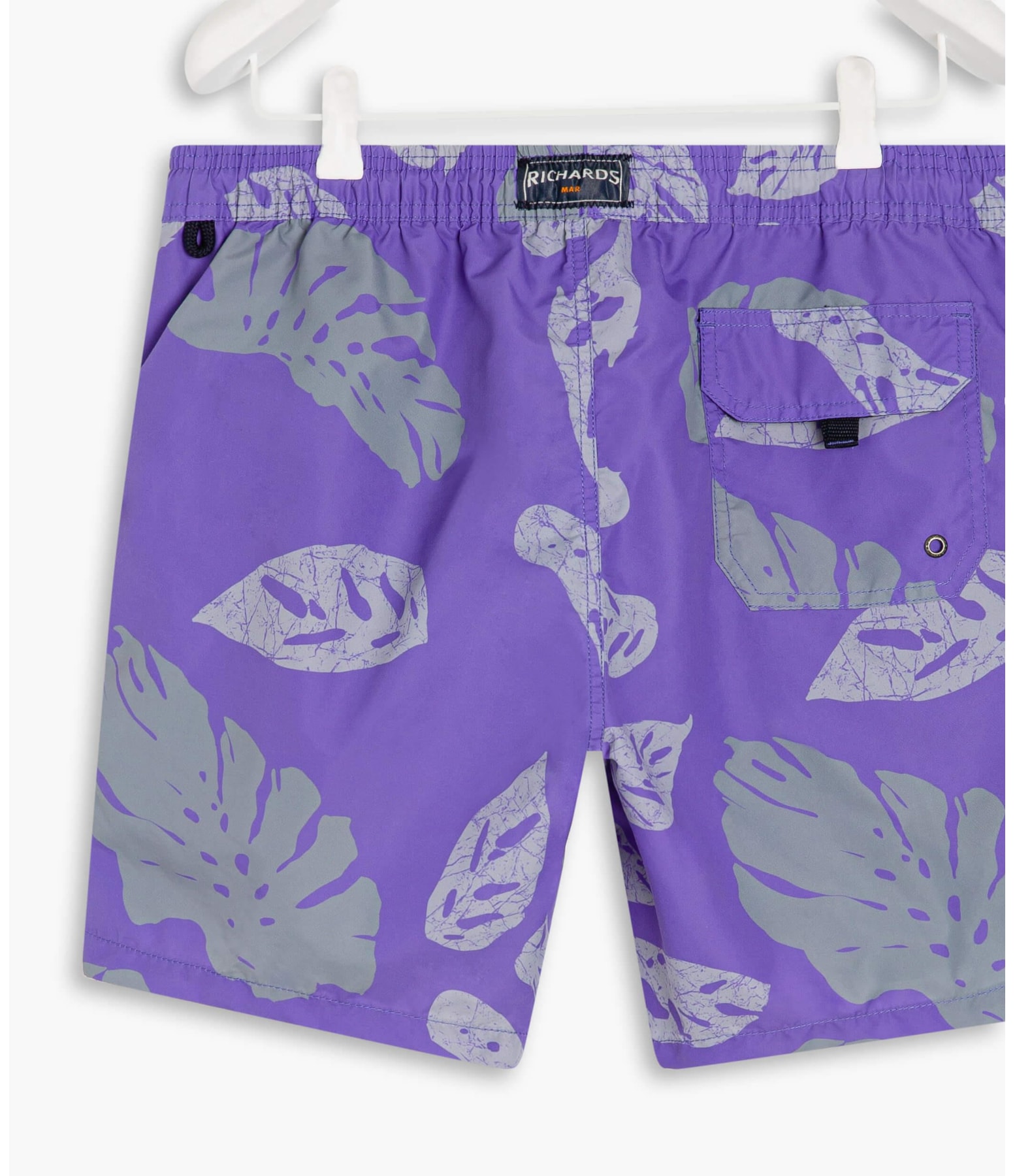 Beach Short Monstera Batik Hortencia