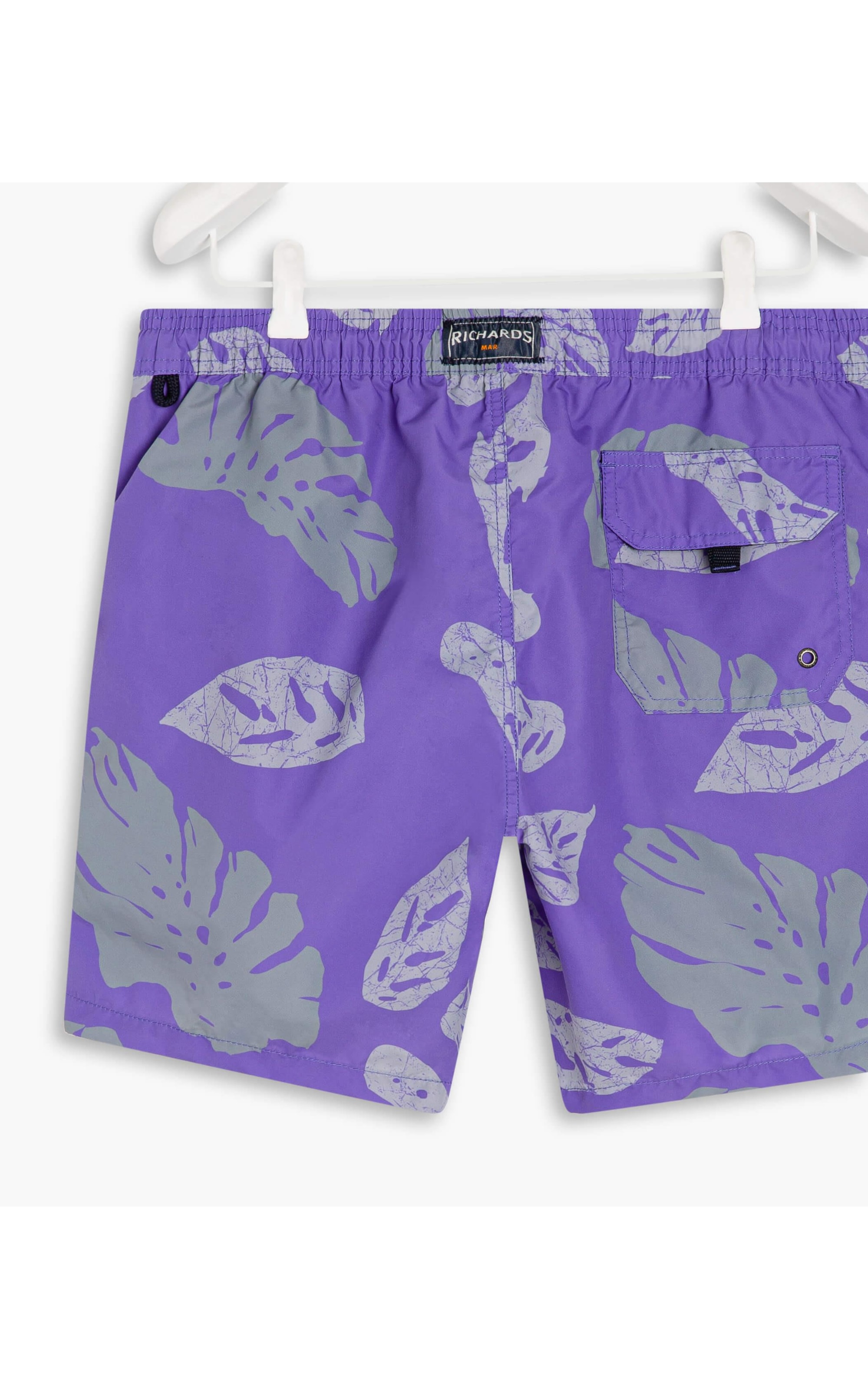 Beach Short Monstera Batik Hortencia