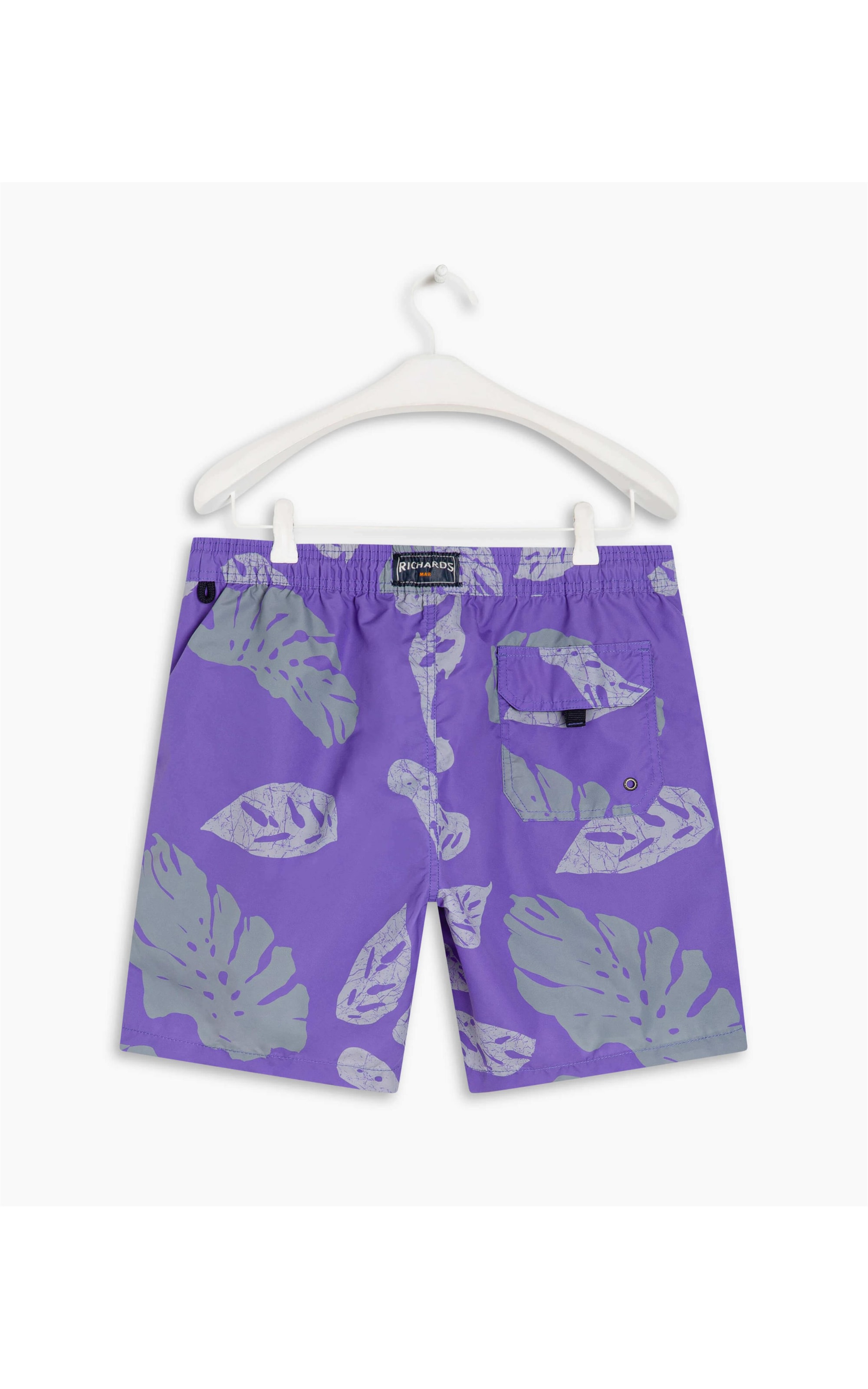 Beach Short Monstera Batik Hortencia