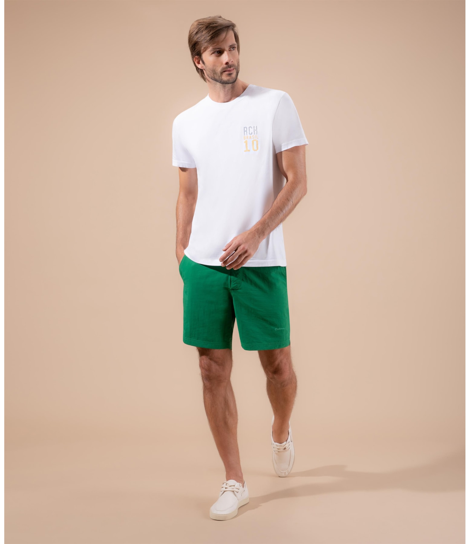 Beach Short New Verde Bandeira