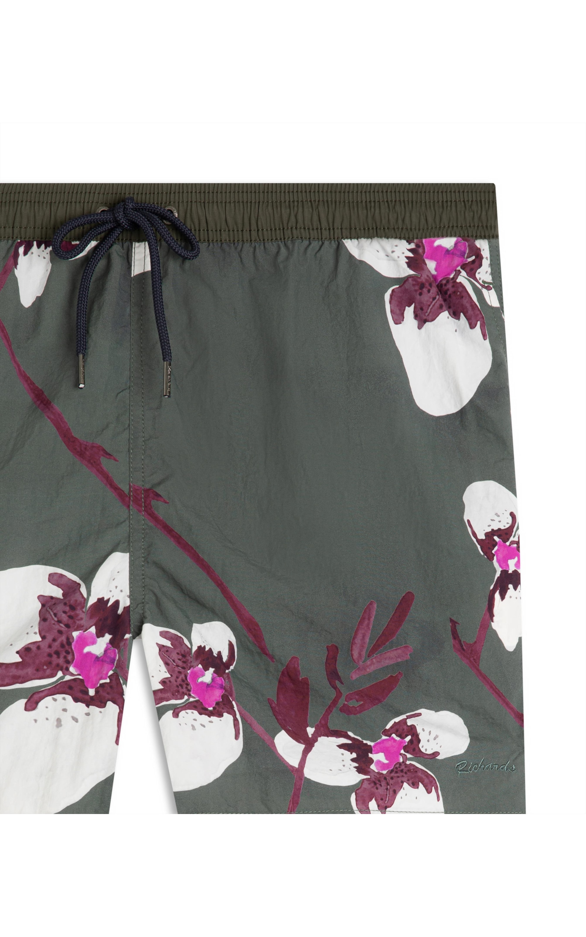 Beach Short Orquidea Fall Regular Floresta