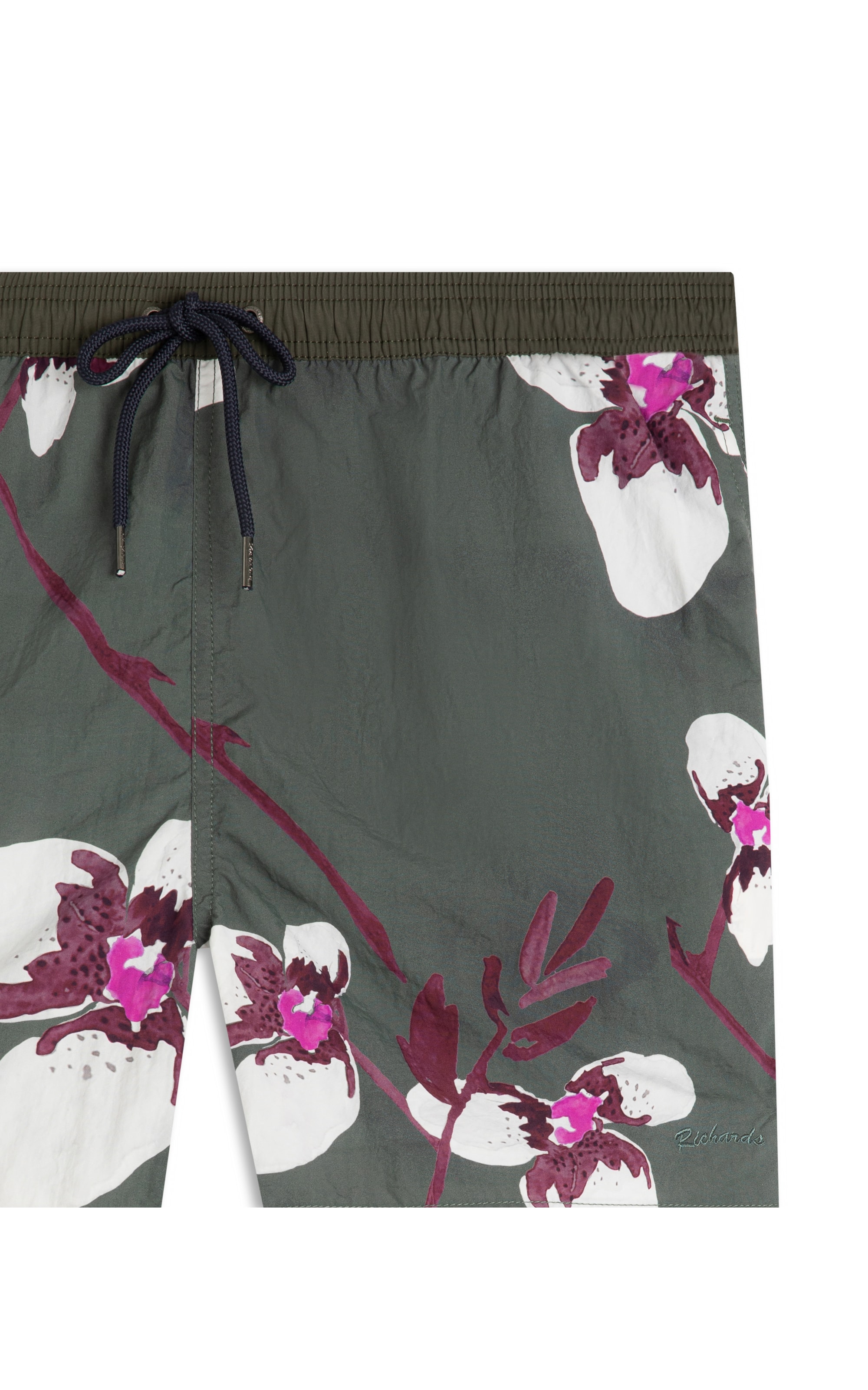 Beach Short Orquidea Fall Regular Floresta