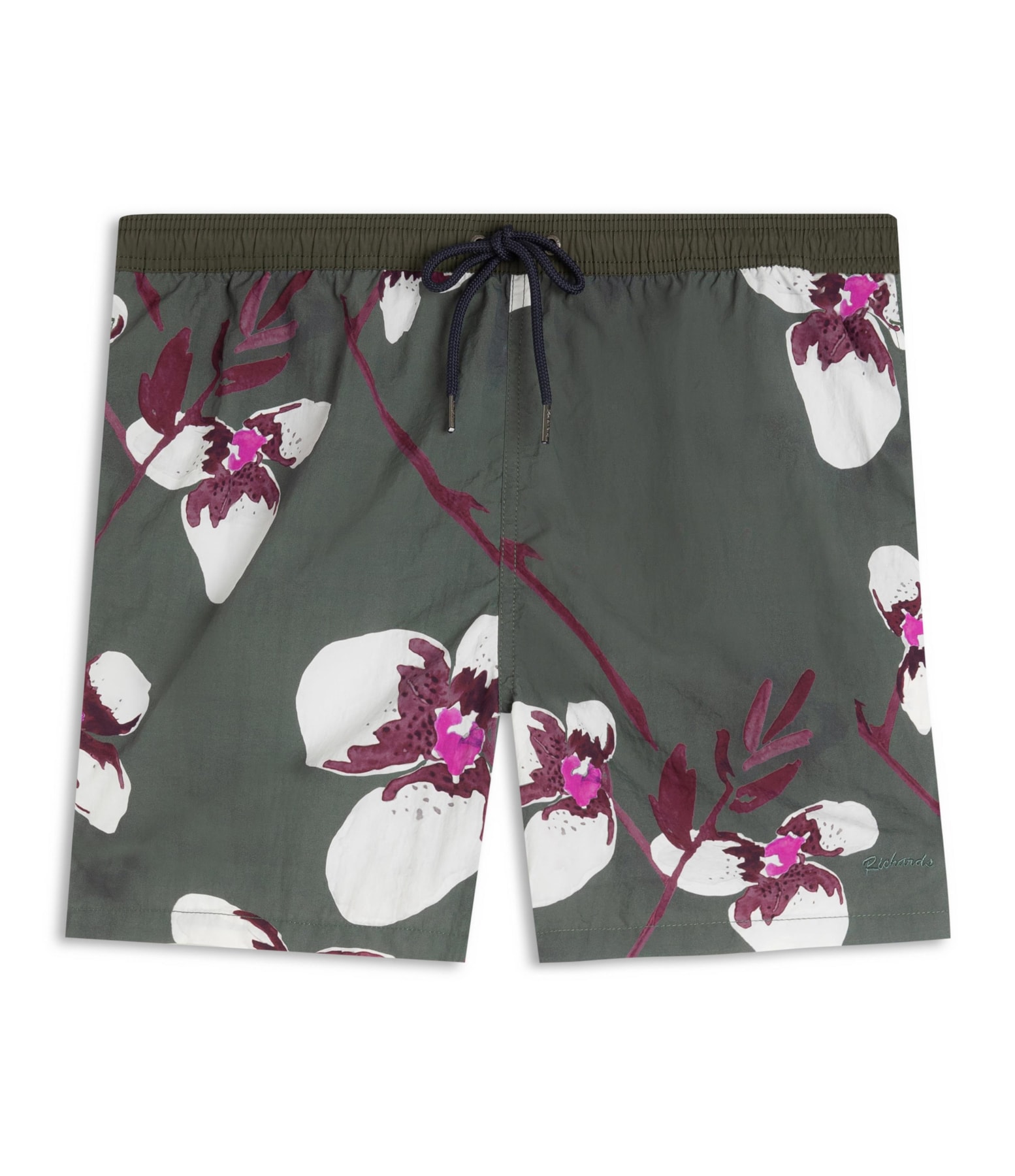 Beach Short Orquidea Fall Regular Floresta