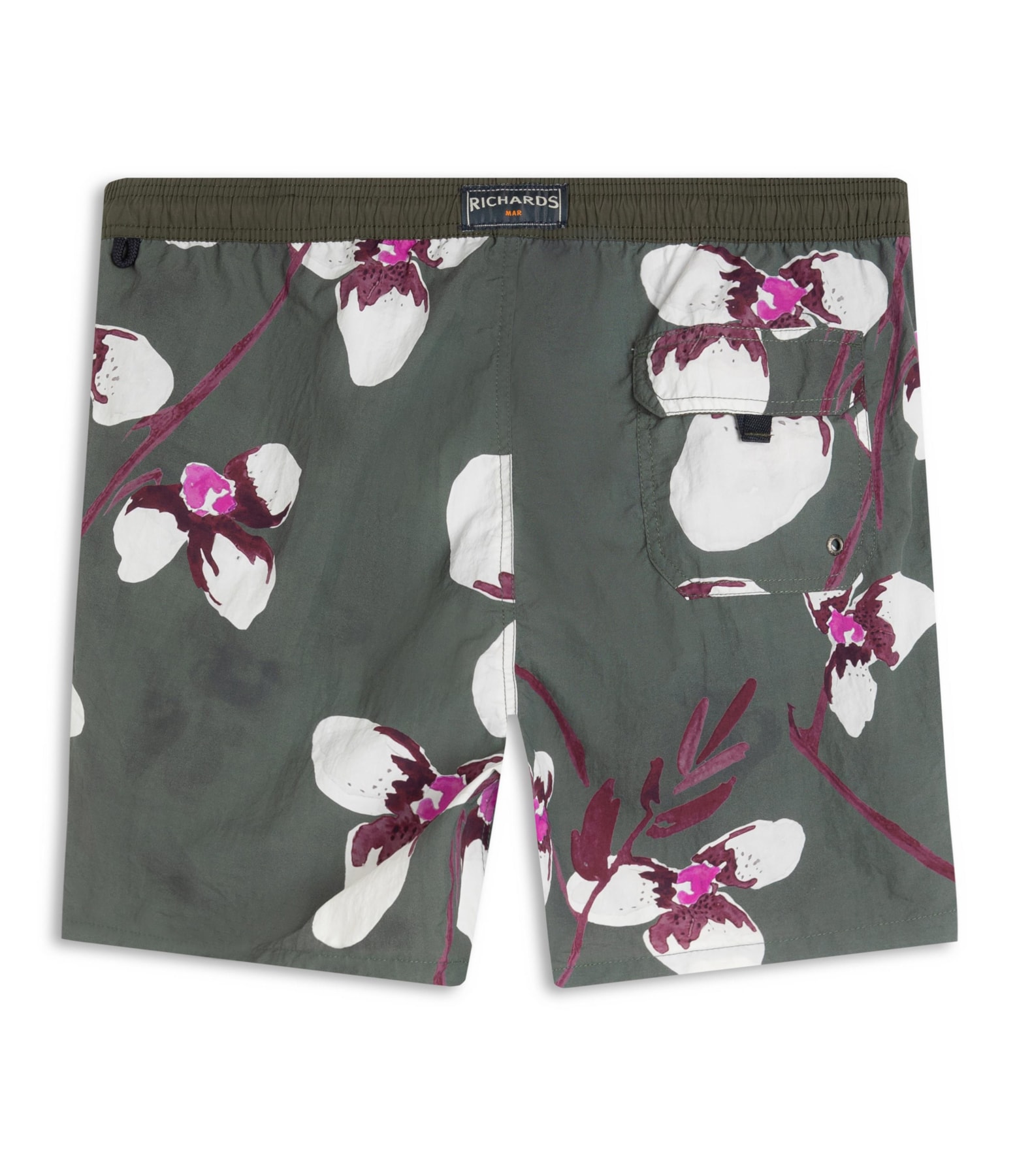 Beach Short Orquidea Fall Regular Floresta