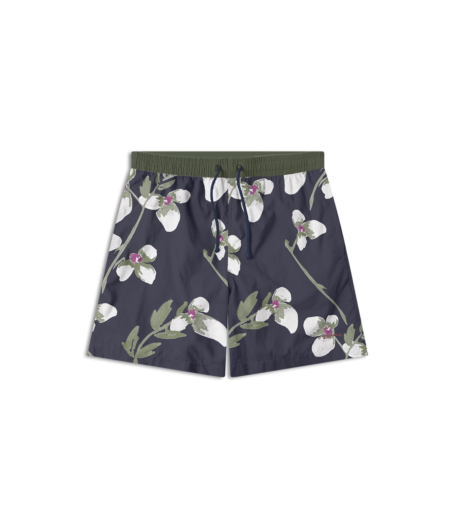 Beach Short Orquidea Fall Regular Marinho