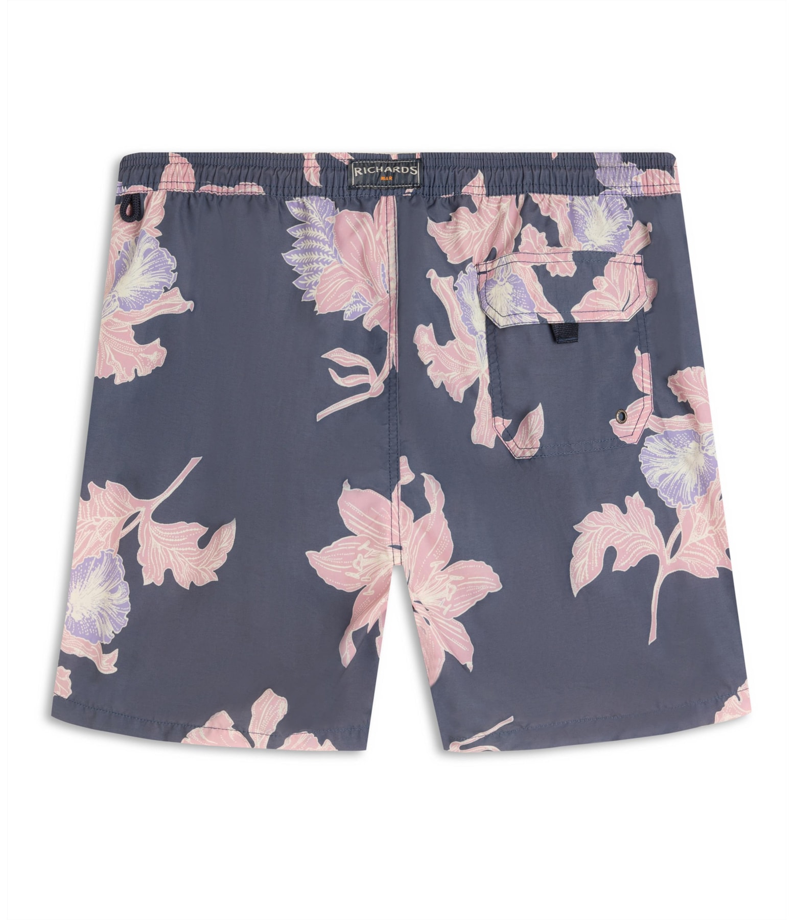 Beach Short Orquidea Regular Marinho