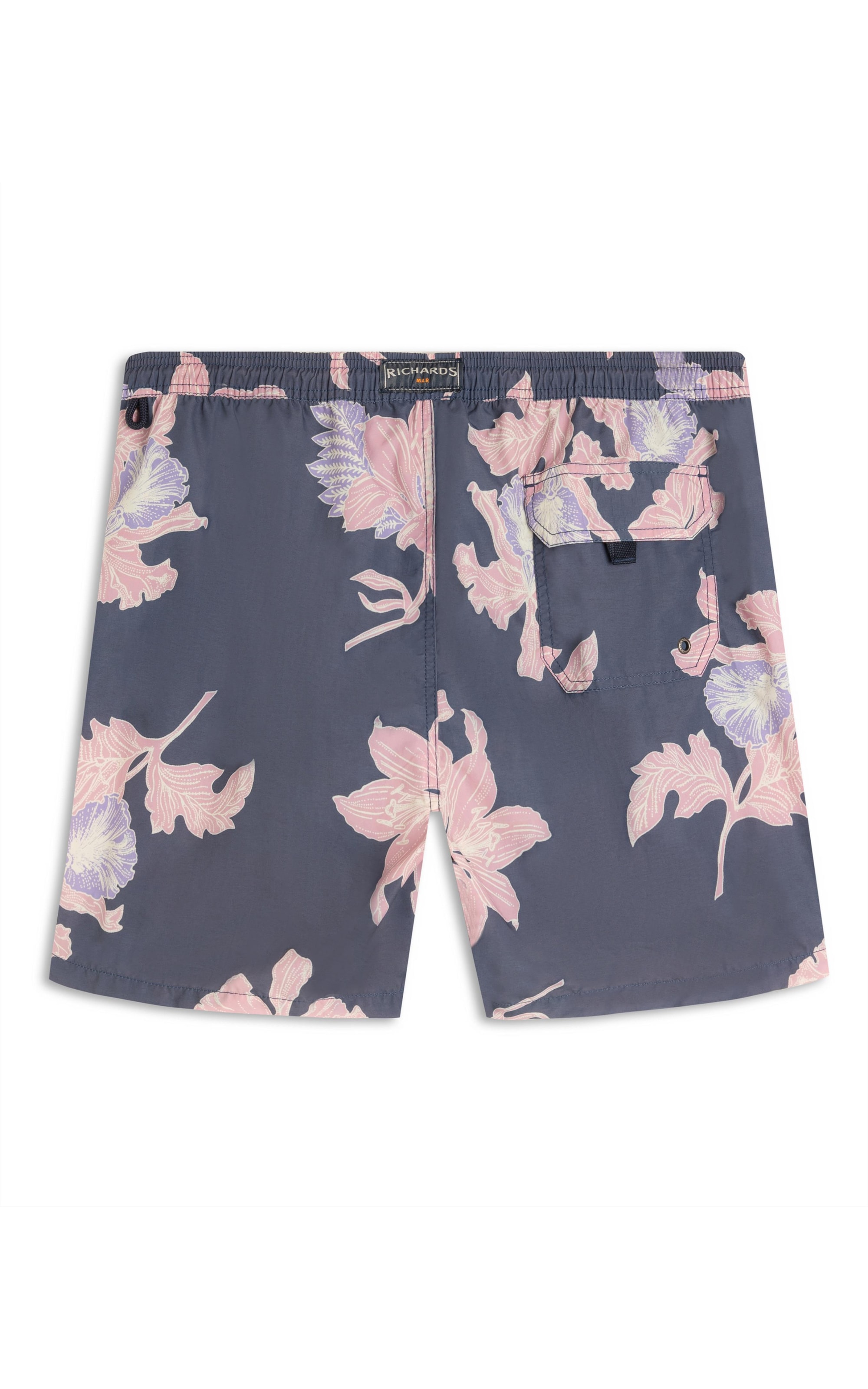 Beach Short Orquidea Regular Marinho