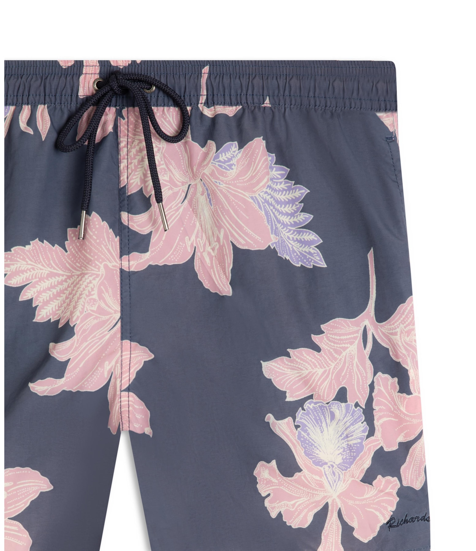 Beach Short Orquidea Regular Marinho