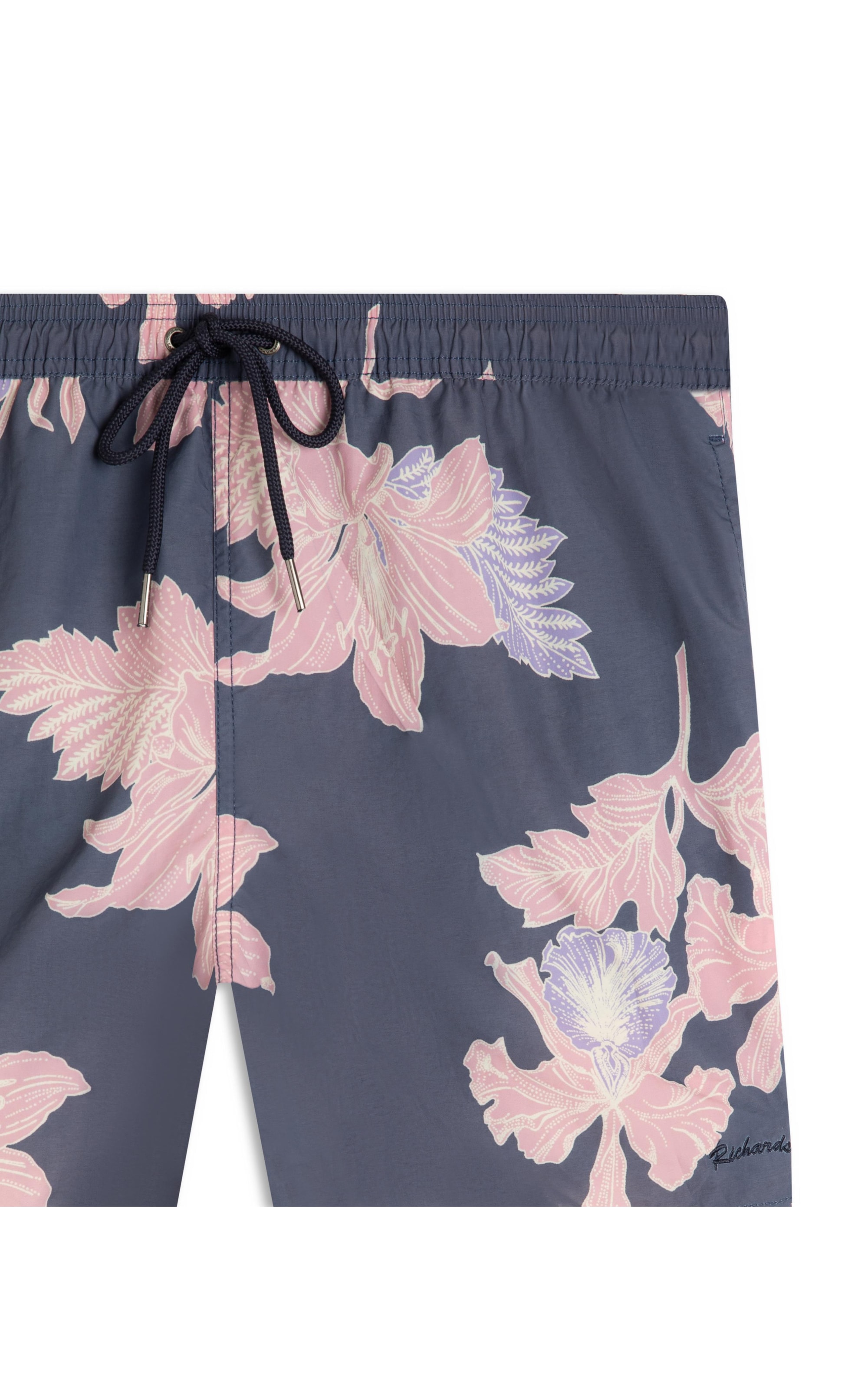 Beach Short Orquidea Regular Marinho