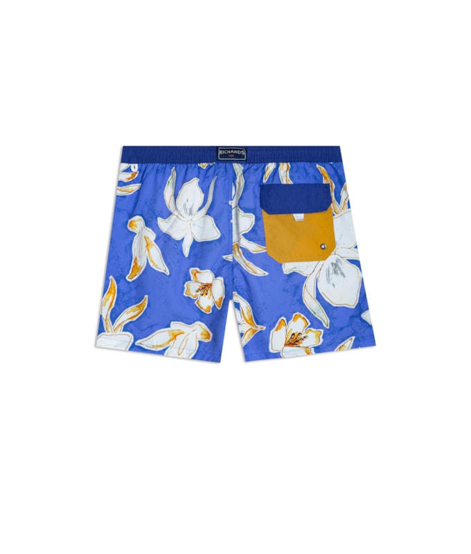 Beach Short Paper Orchid Biarritz Azul Bic