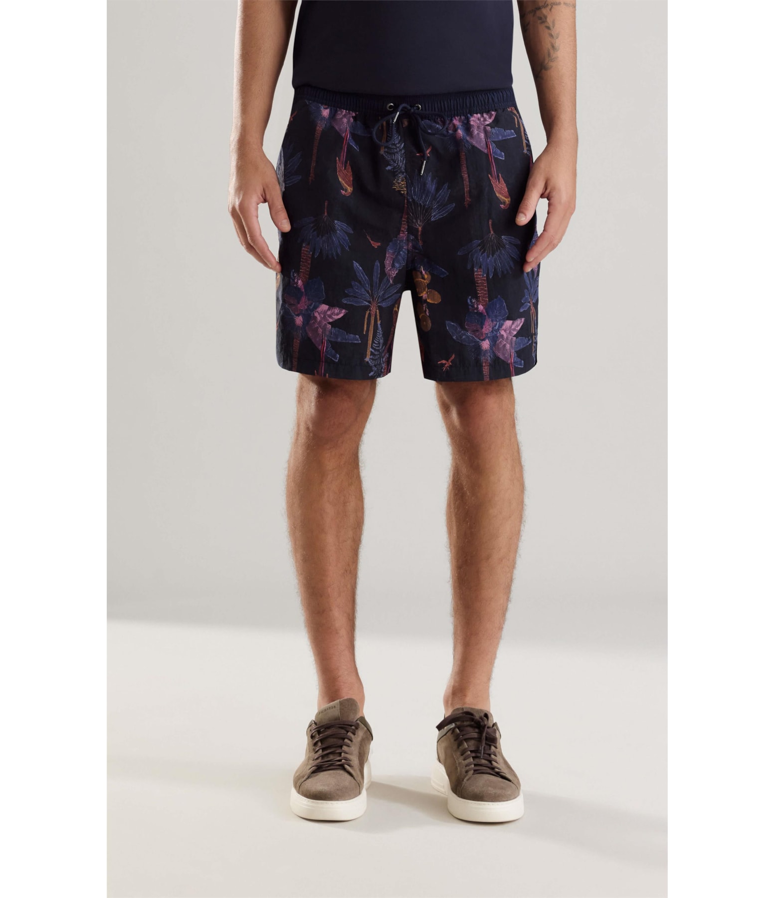 Beach Short Paradise Regular Preto