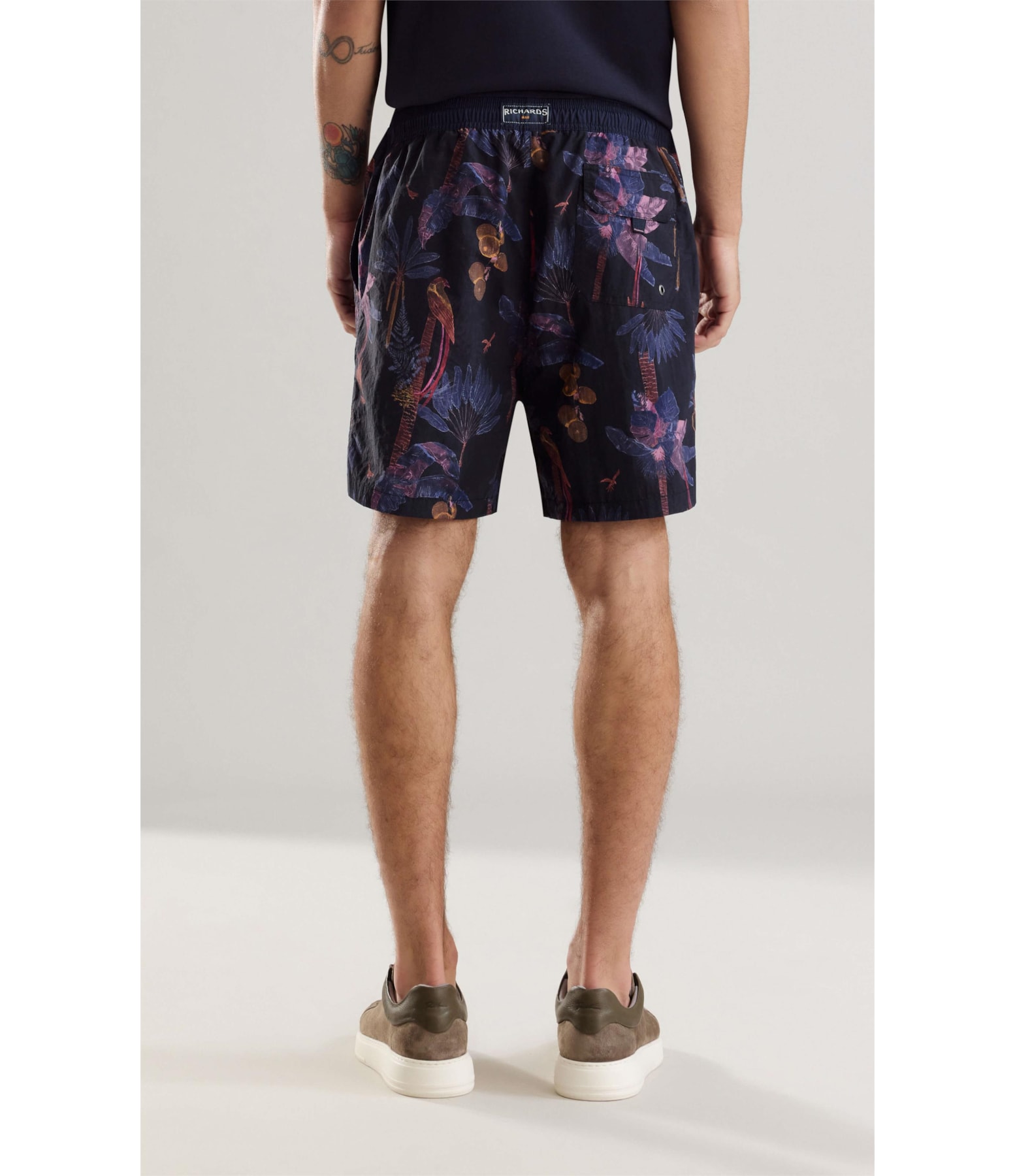 Beach Short Paradise Regular Preto