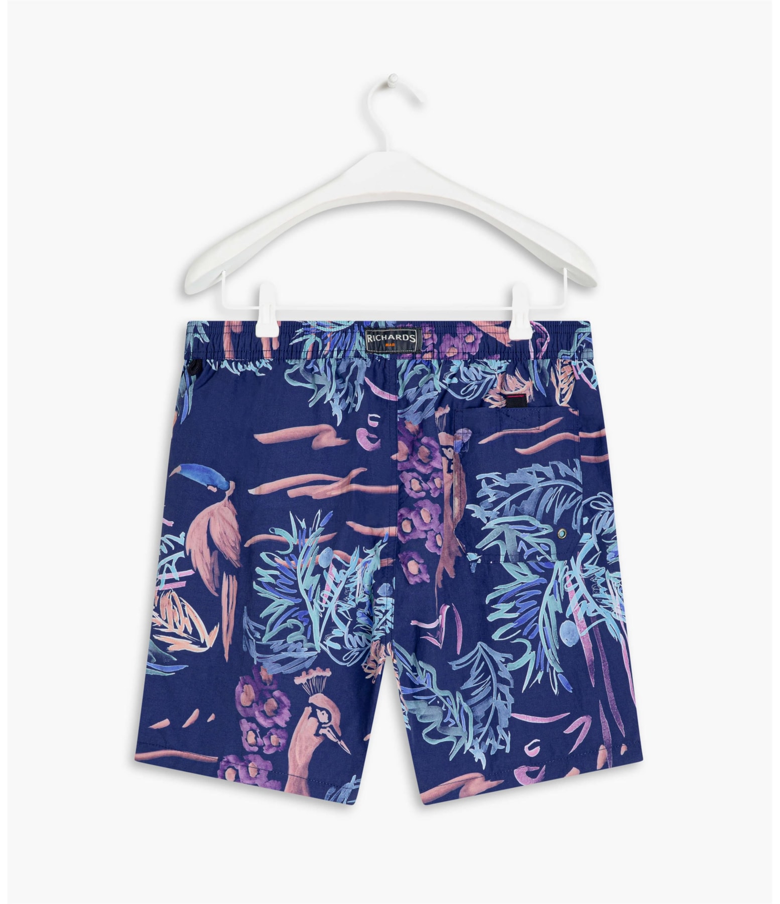 Beach Short Peacock Regular Old Purple
