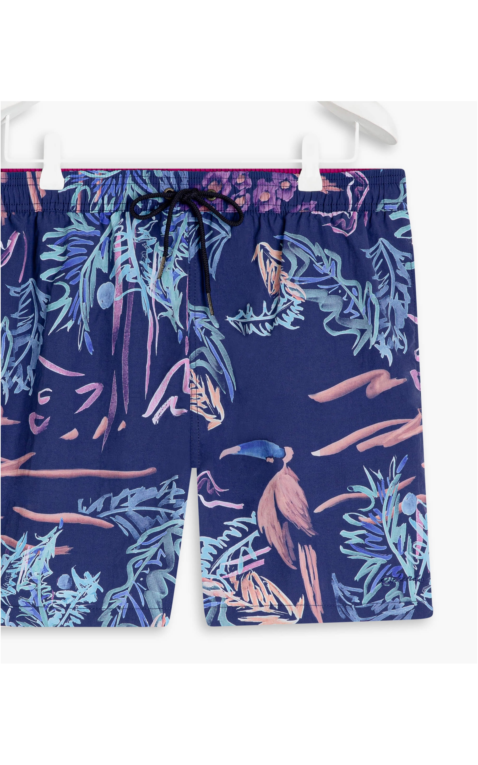 Beach Short Peacock Regular Old Purple