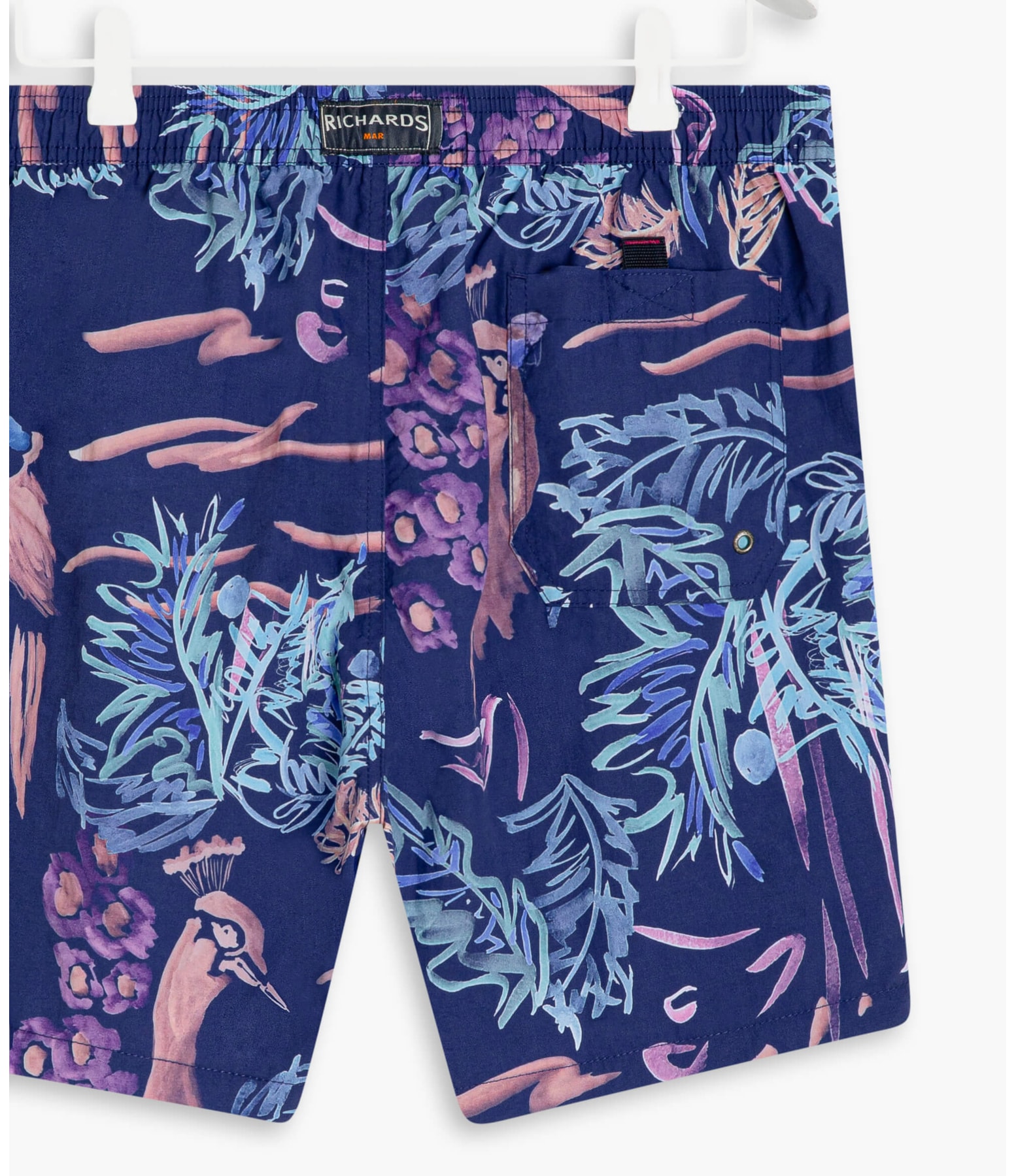 Beach Short Peacock Regular Old Purple