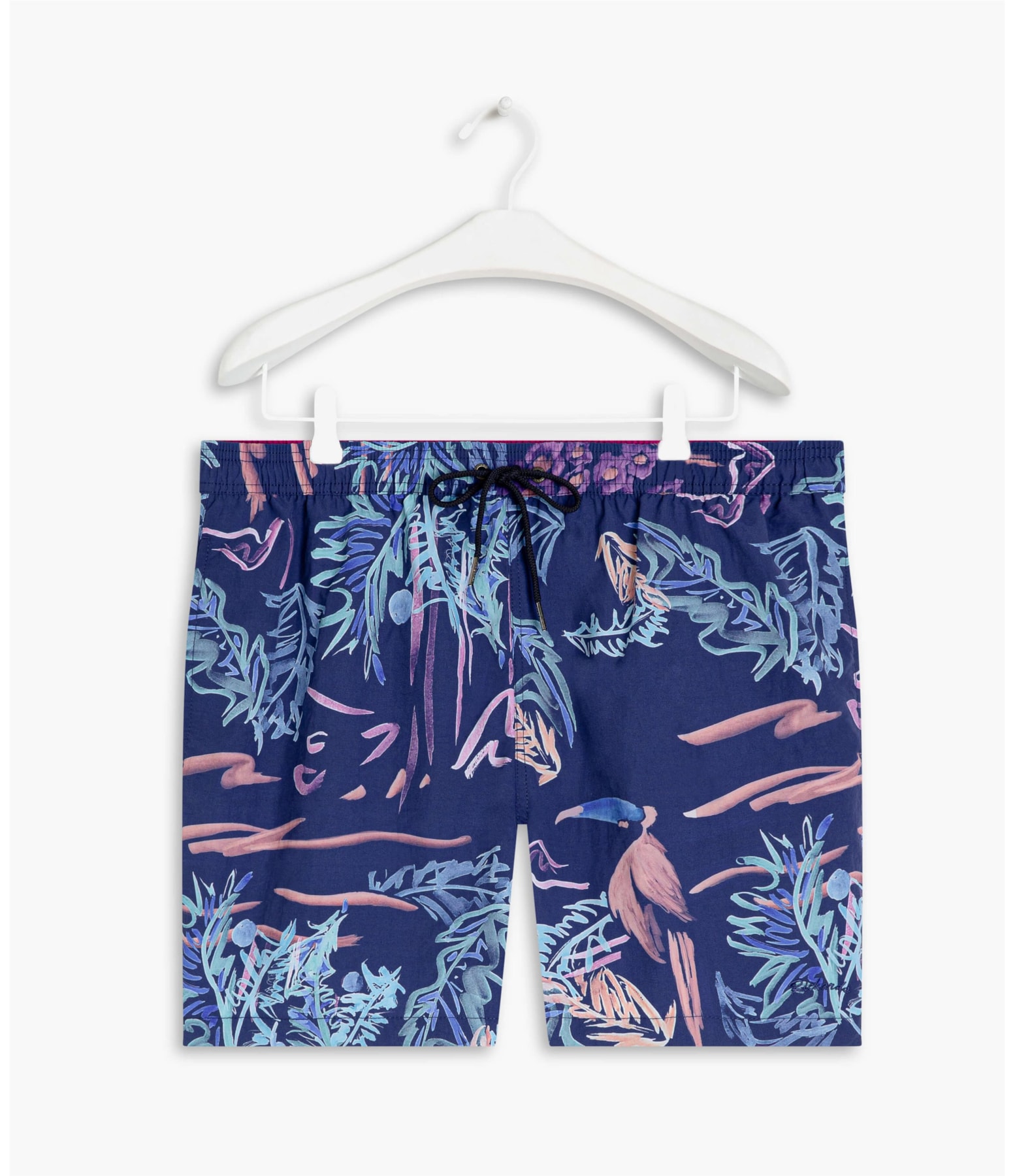 Beach Short Peacock Regular Old Purple