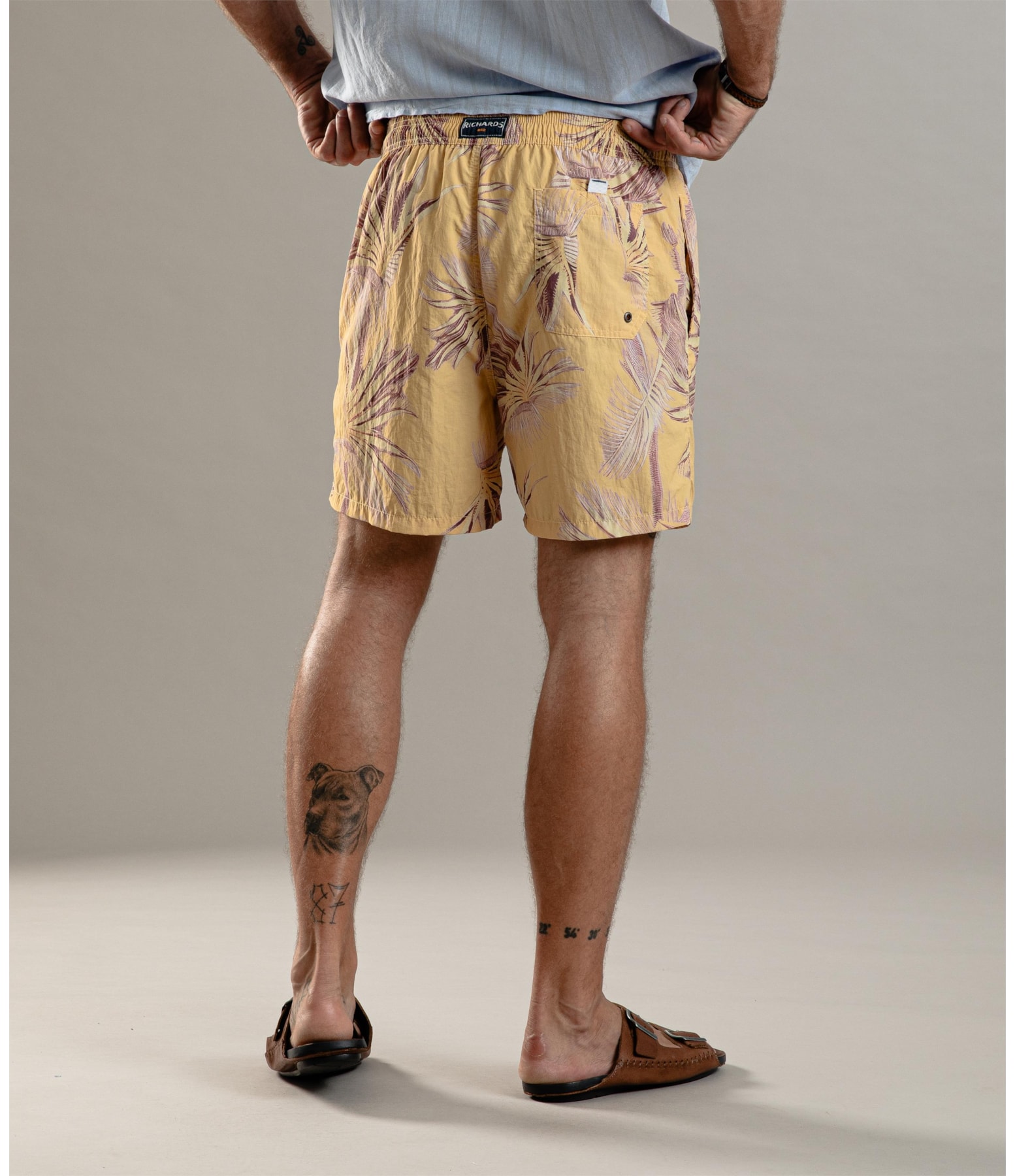 Beach Short Poisoned Regular Amarelo