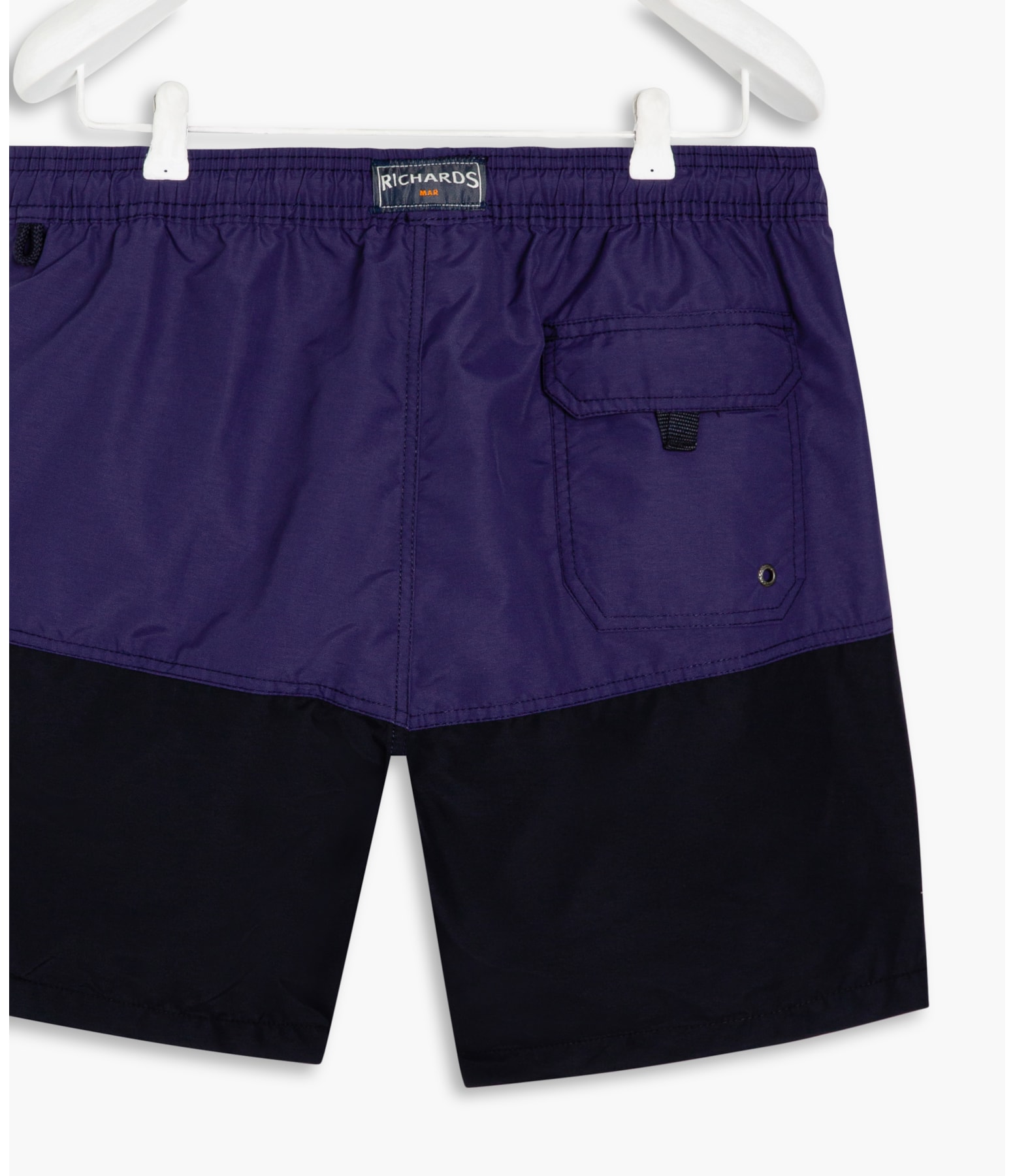 Beach Short Recorte Azul Jeans