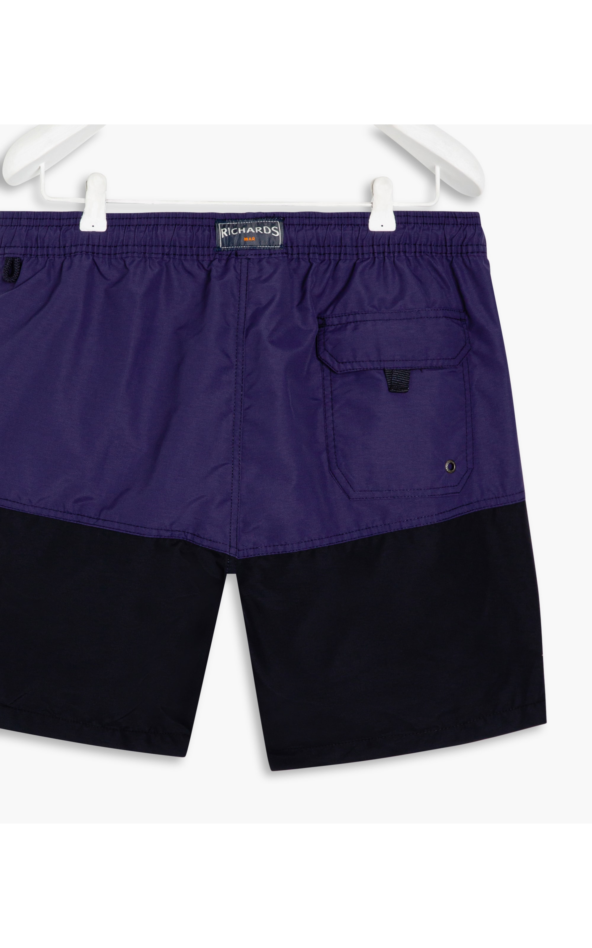 Beach Short Recorte Azul Jeans